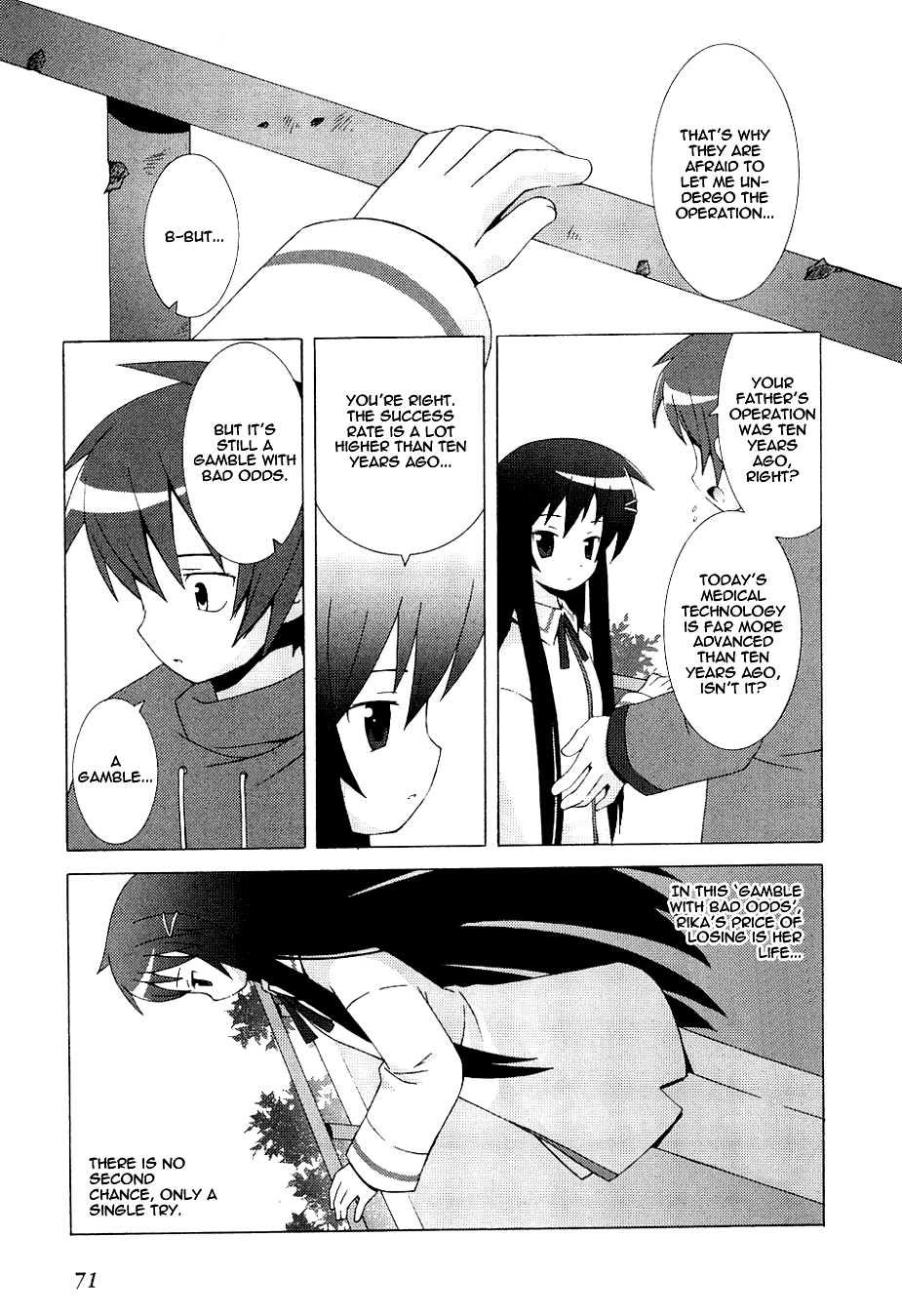 Hanbun no Tsuki ga Noboru Sora Chapter 3.2 page 5 - Chapter 3 v2