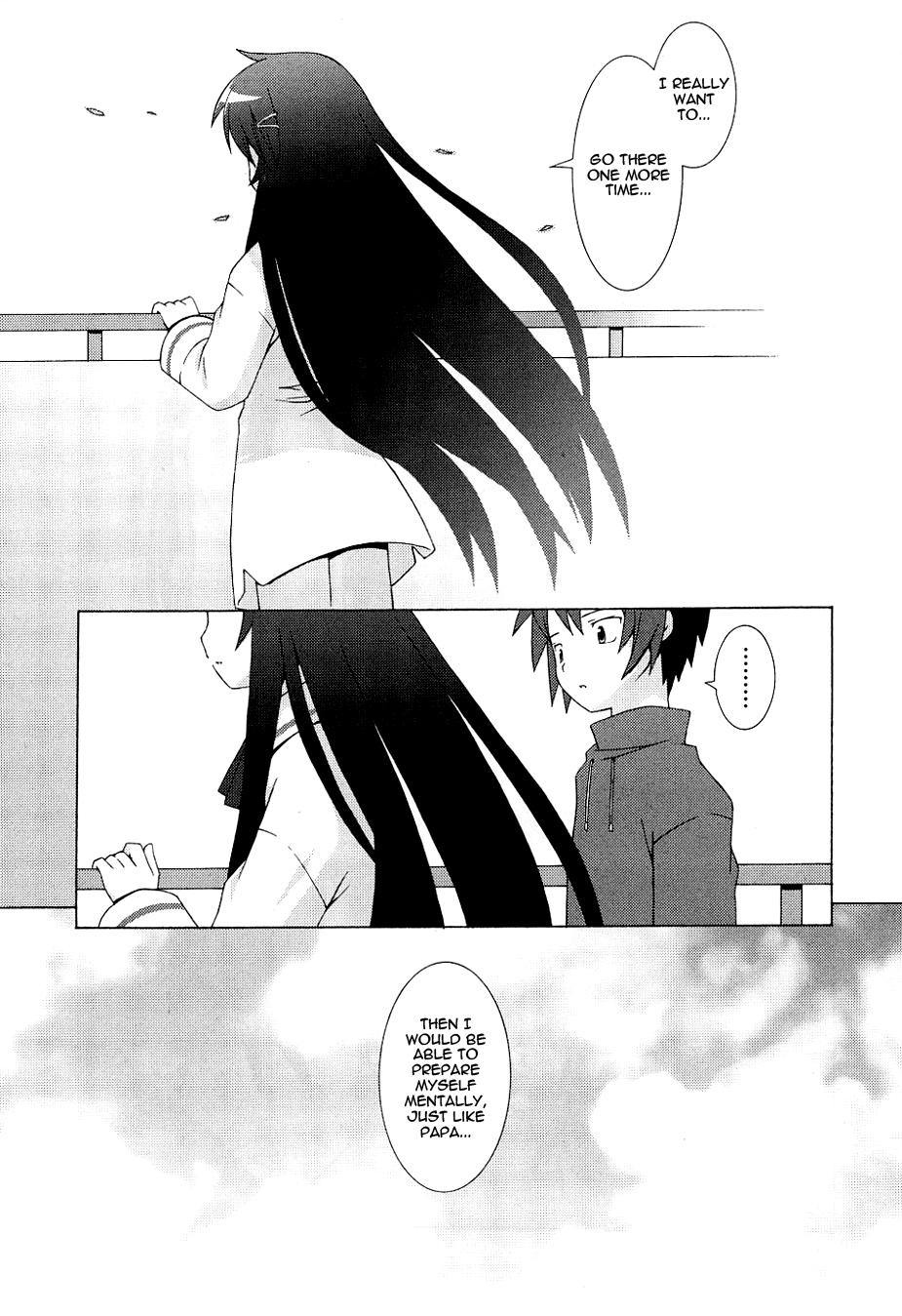 Hanbun no Tsuki ga Noboru Sora Chapter 3.2 page 8 - Chapter 3 v2
