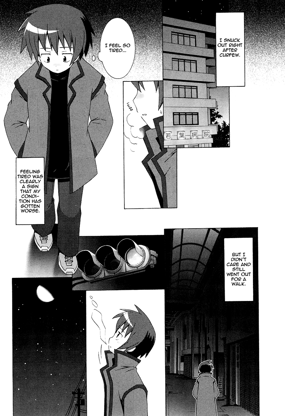 Hanbun no Tsuki ga Noboru Sora Chapter 3.2 page 9 - Chapter 3 v2
