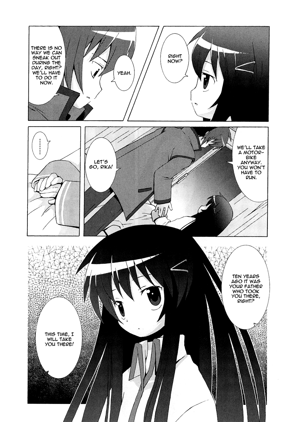 Hanbun no Tsuki ga Noboru Sora Chapter 4.2 page 2 - Chapter 4 v2