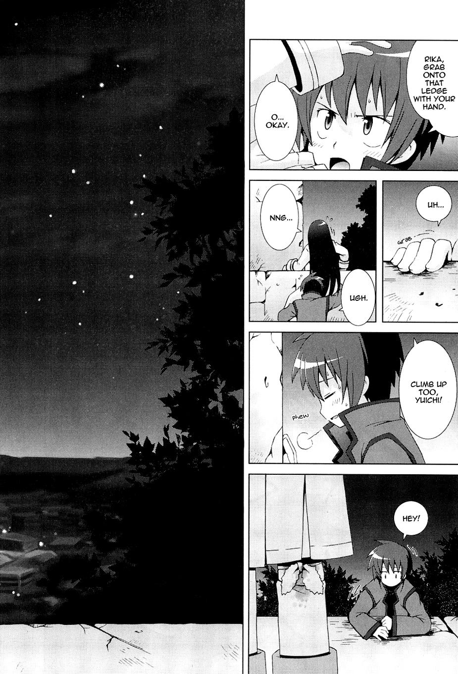Hanbun no Tsuki ga Noboru Sora Chapter 5.2 page 12 - Chapter 5 v2