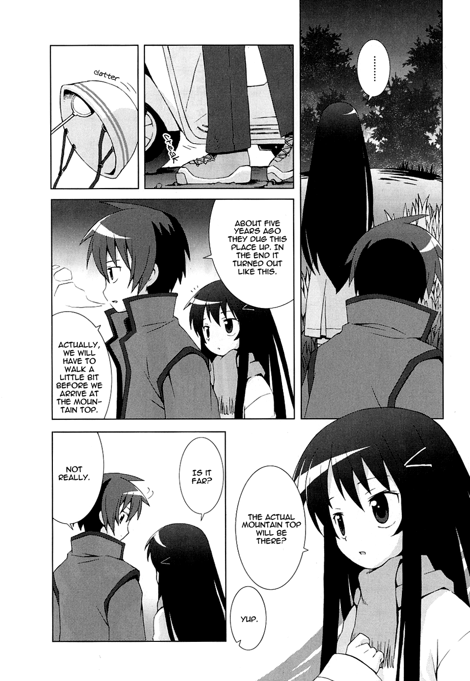 Hanbun no Tsuki ga Noboru Sora Chapter 5.2 page 3 - Chapter 5 v2