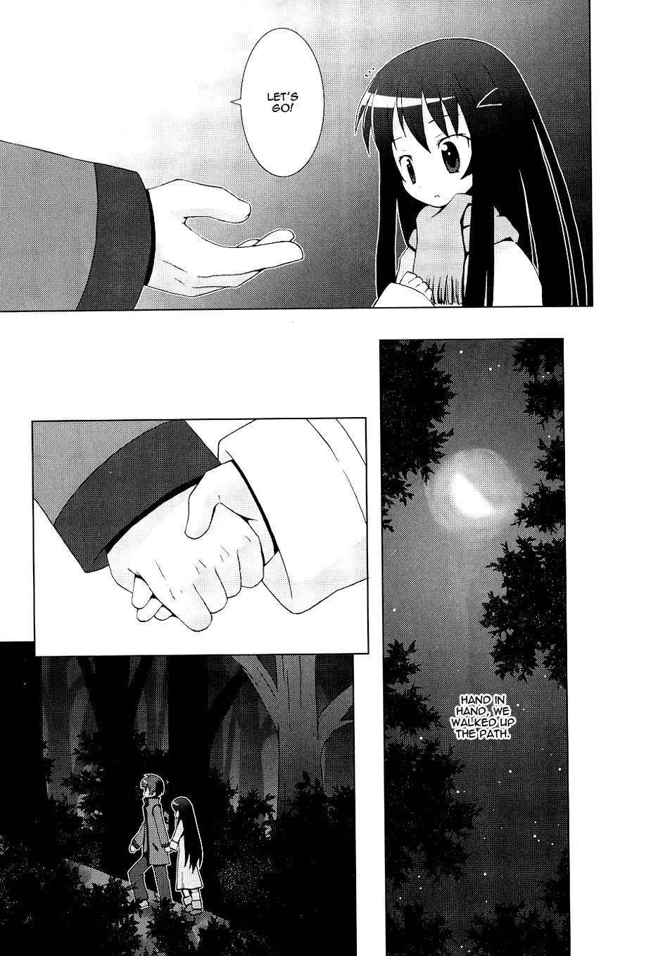 Hanbun no Tsuki ga Noboru Sora Chapter 5.2 page 4 - Chapter 5 v2