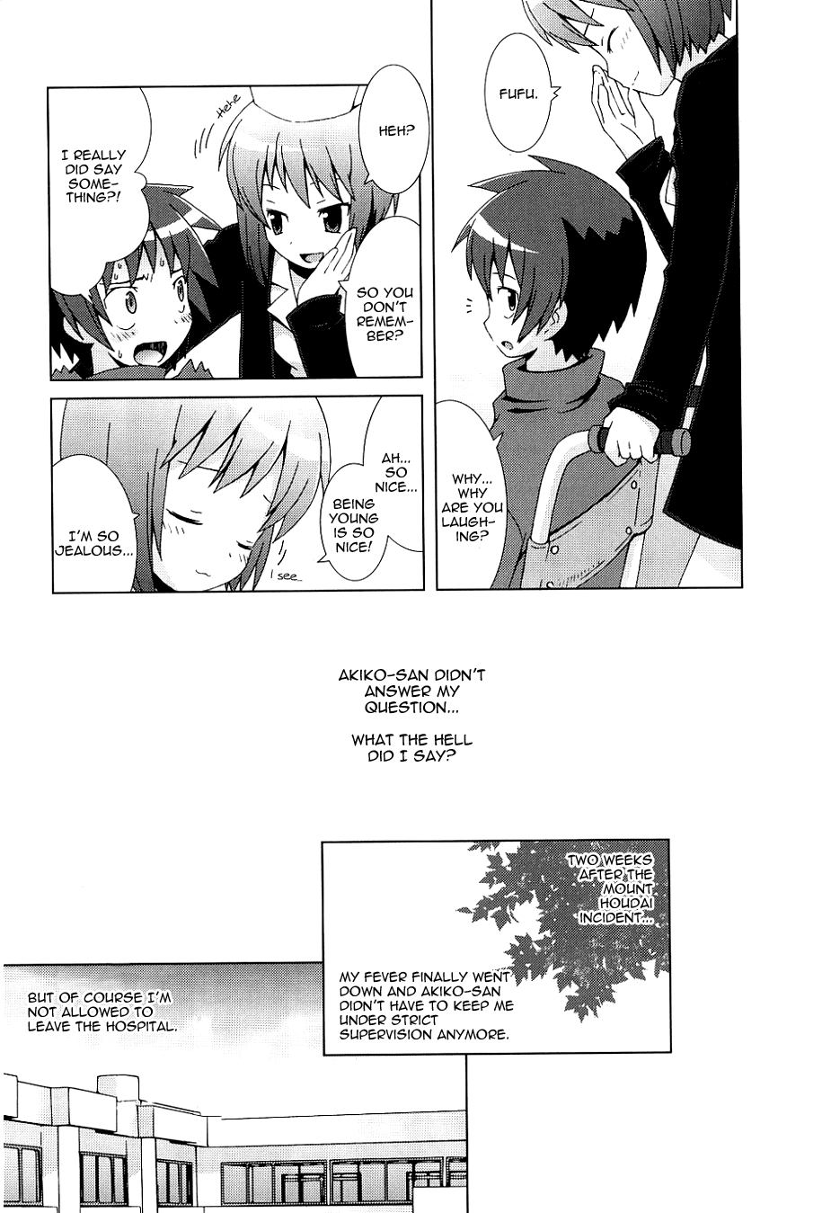 Hanbun no Tsuki ga Noboru Sora Chapter 6.2 page 15 - Chapter 6 v2