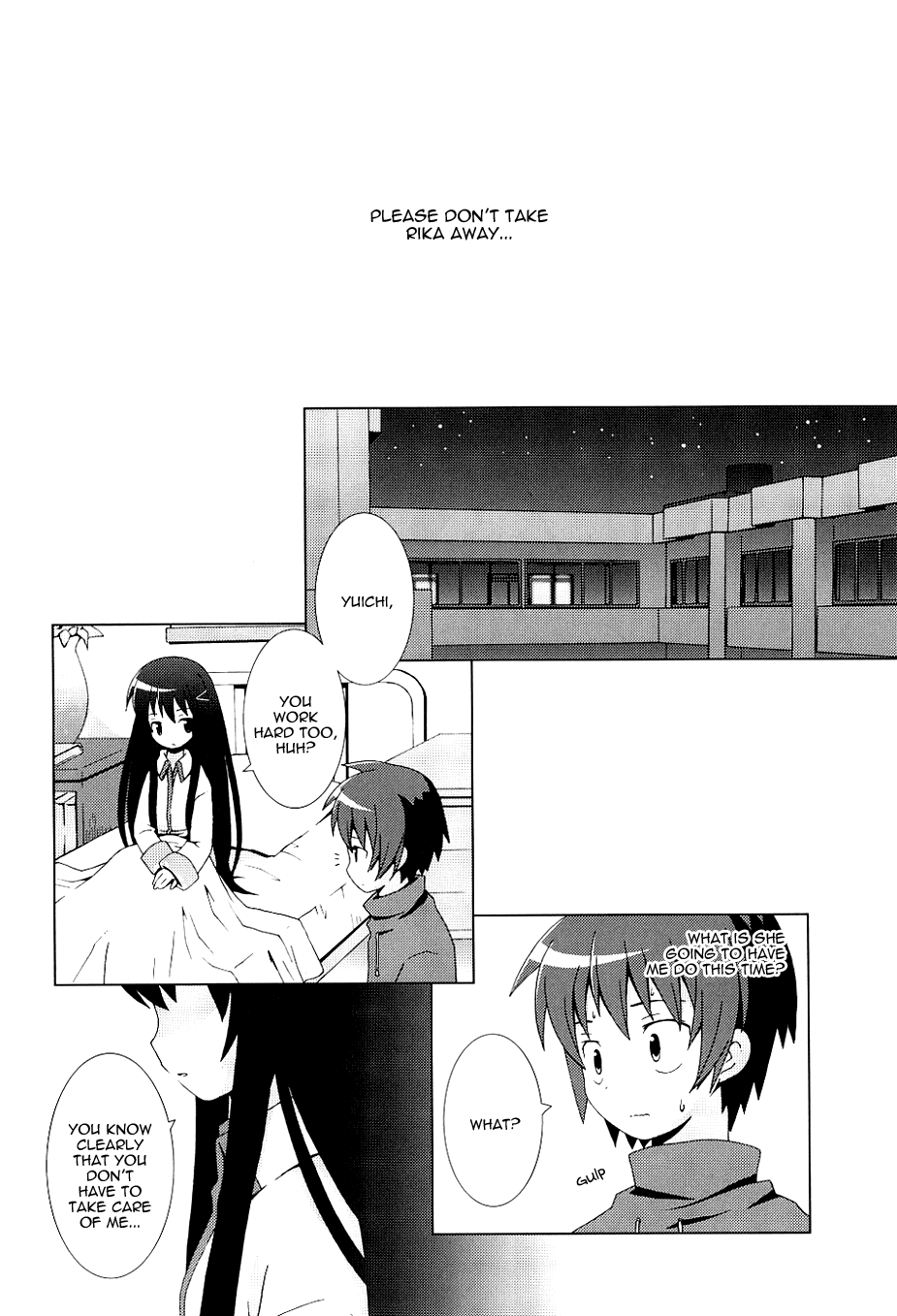 Hanbun no Tsuki ga Noboru Sora Chapter 6.2 page 17 - Chapter 6 v2