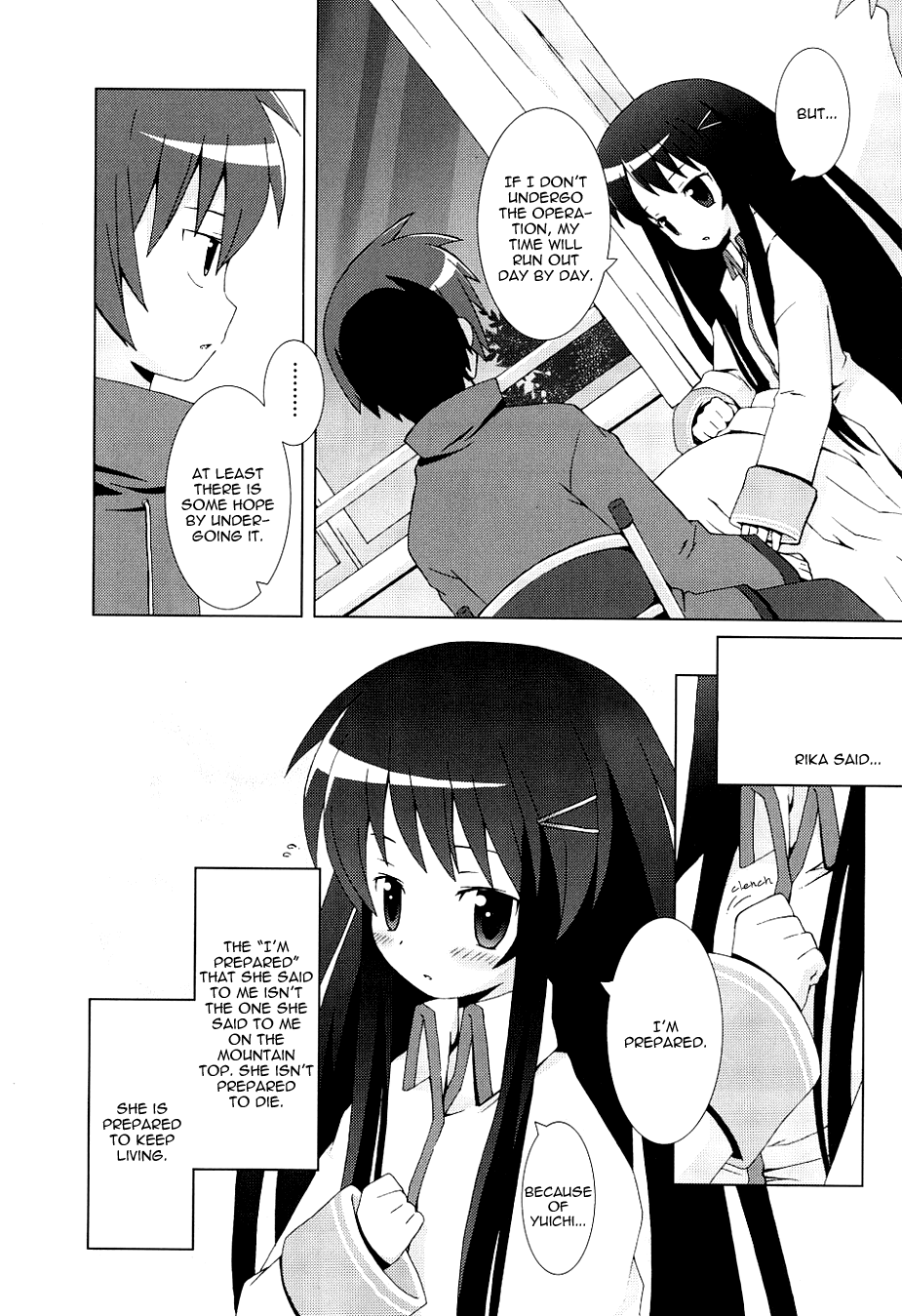 Hanbun no Tsuki ga Noboru Sora Chapter 6.2 page 20 - Chapter 6 v2