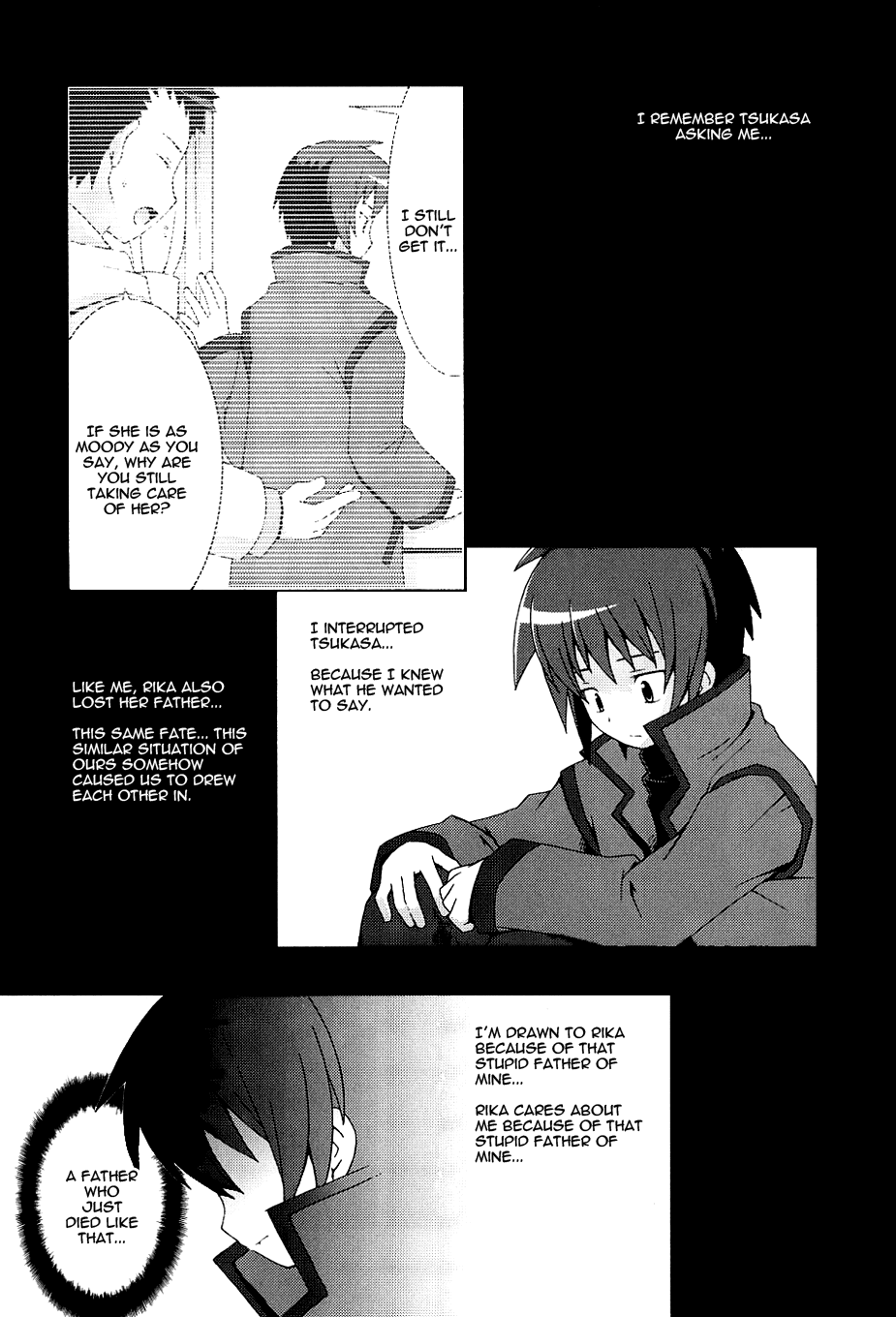 Hanbun no Tsuki ga Noboru Sora Chapter 6.2 page 3 - Chapter 6 v2