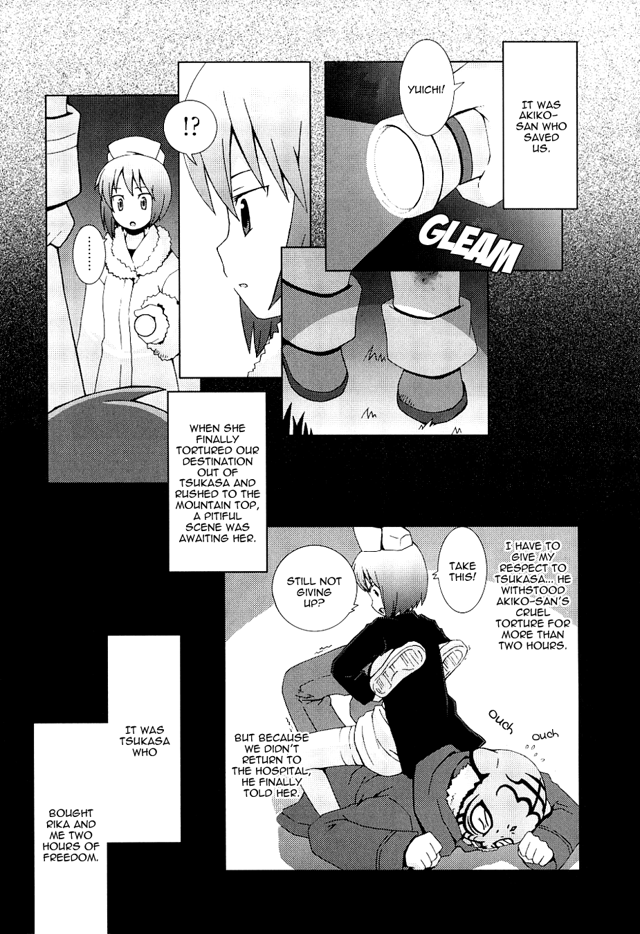 Hanbun no Tsuki ga Noboru Sora Chapter 6.2 page 7 - Chapter 6 v2