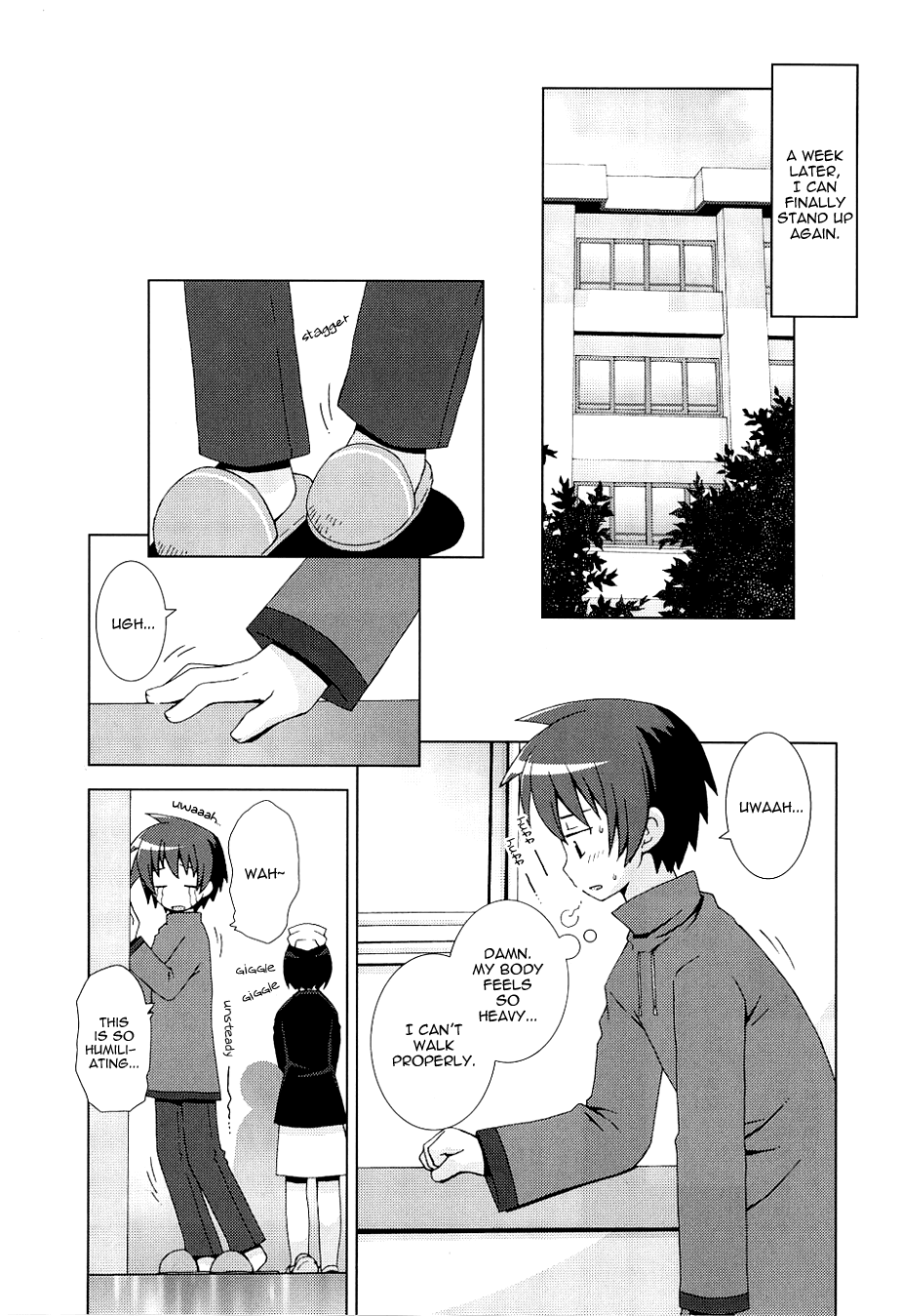 Hanbun no Tsuki ga Noboru Sora Chapter 6.2 page 8 - Chapter 6 v2