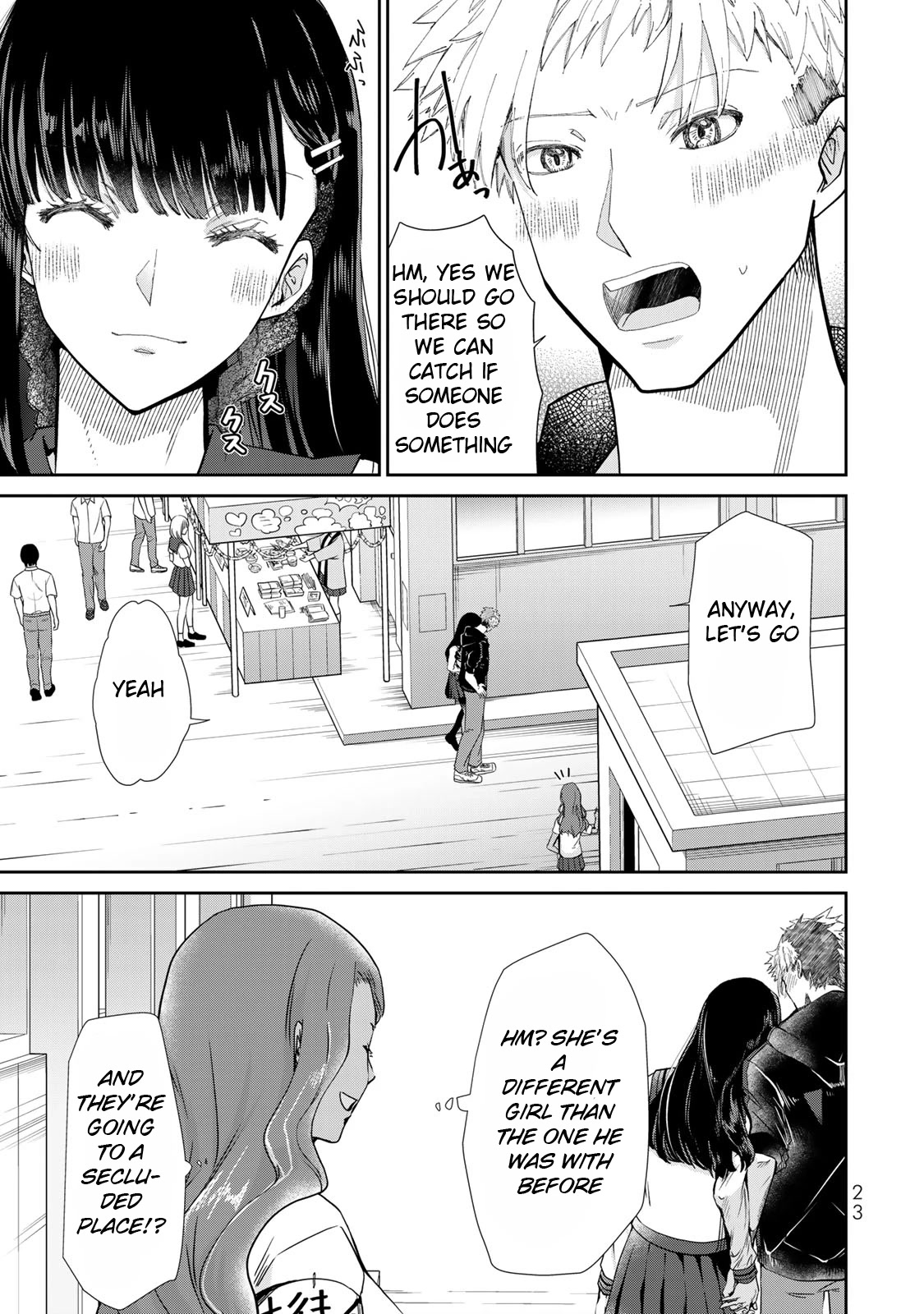 Hand Friend Chapter 11 page 23 - Chapter 11: Cultural Festival