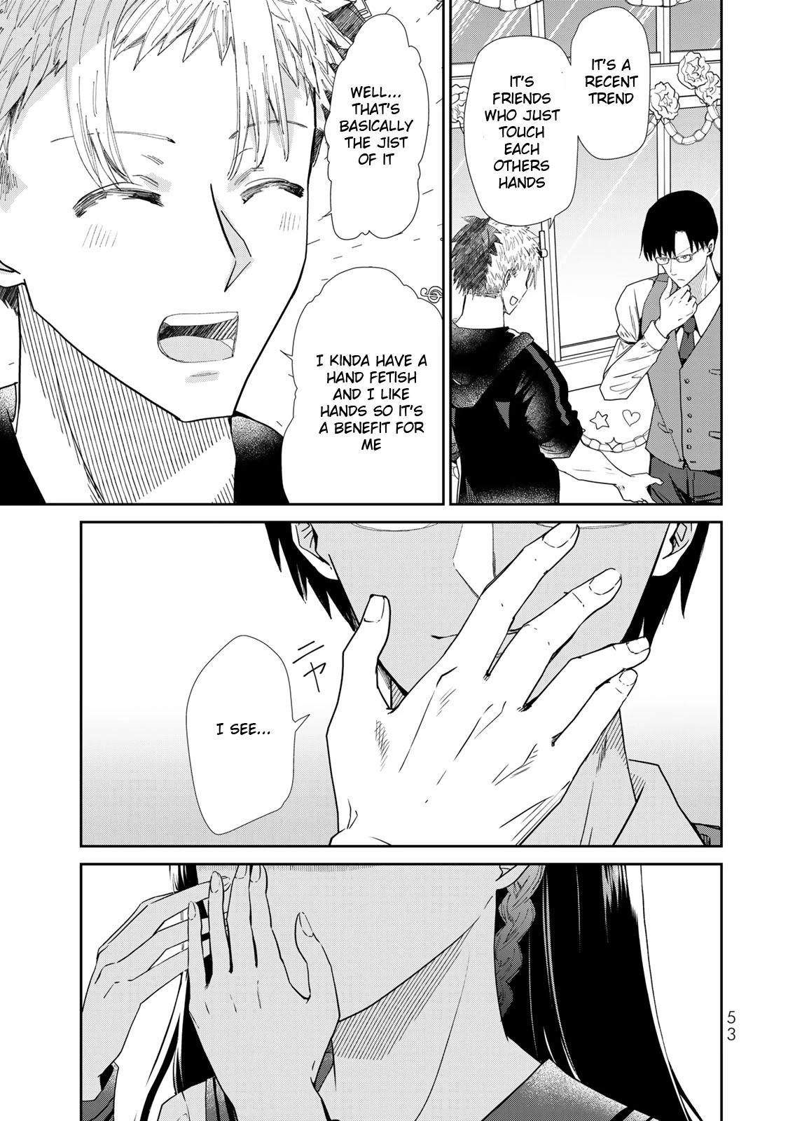 Hand Friend Chapter 12 page 15 - Chapter 12: To Touch