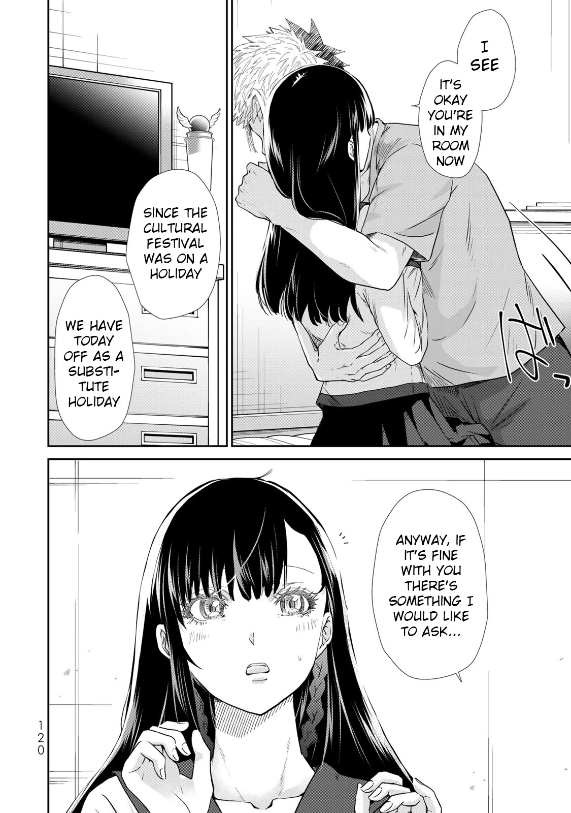 Hand Friend Chapter 13.5 page 6 - Chapter 13.5: Impatience