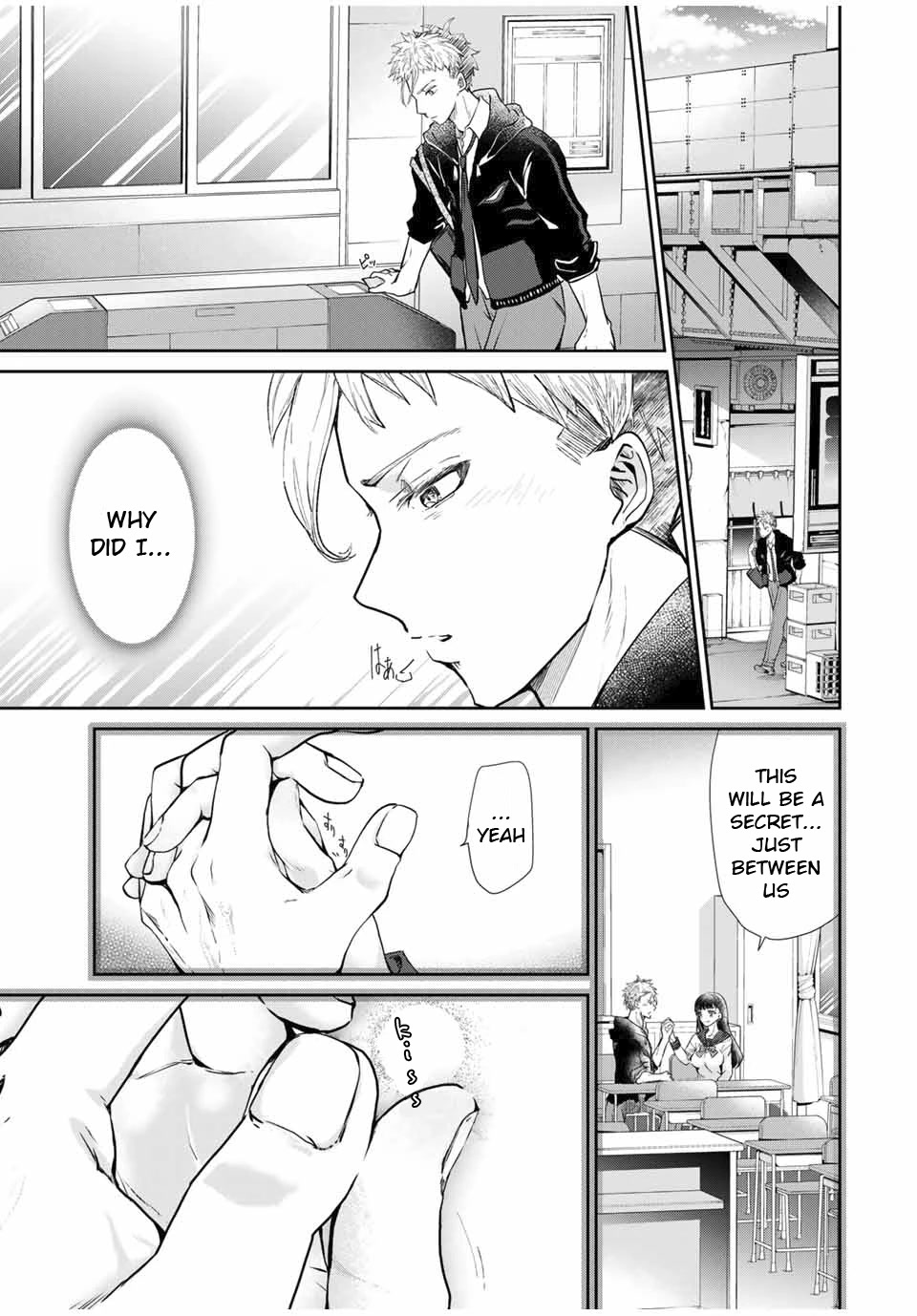 Hand Friend Chapter 2 page 1 - Chapter 2: Let's Hold Hands in Secret