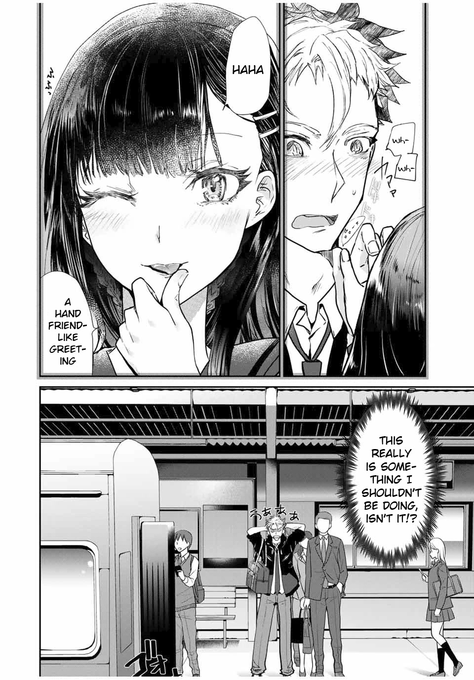 Hand Friend Chapter 2 page 2 - Chapter 2: Let's Hold Hands in Secret