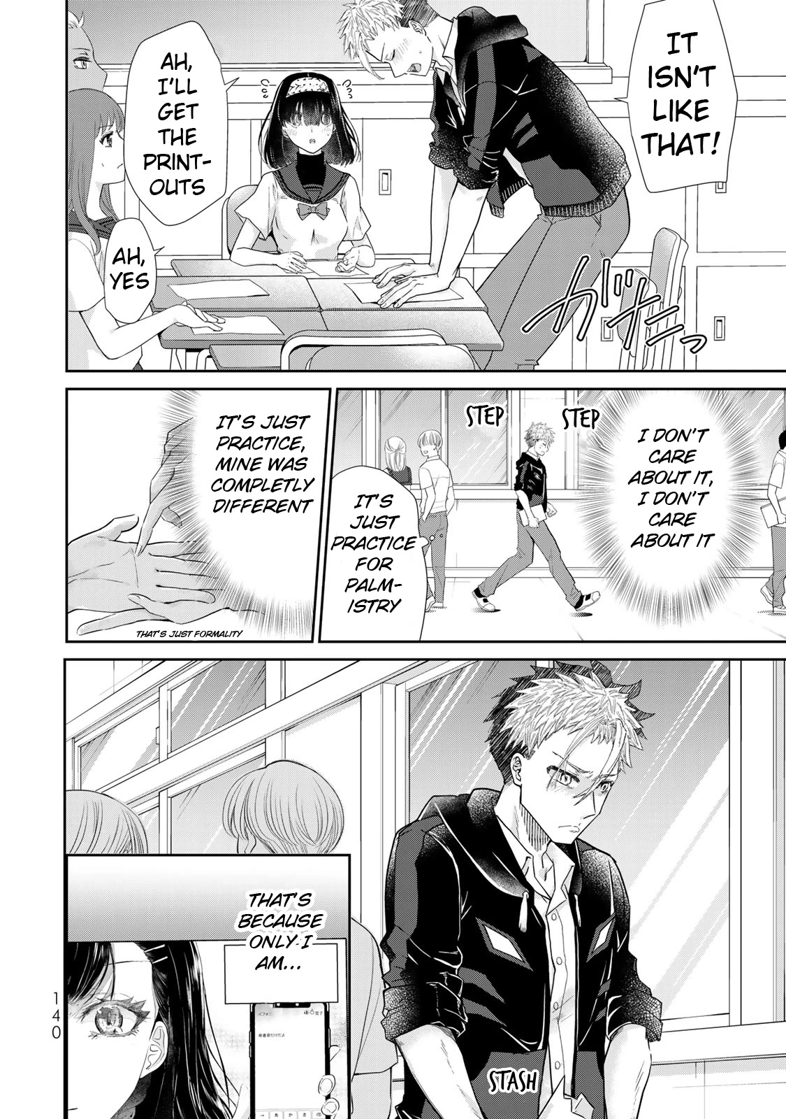 Hand Friend Chapter 4 page 18 - Chapter 4: Palm Reading