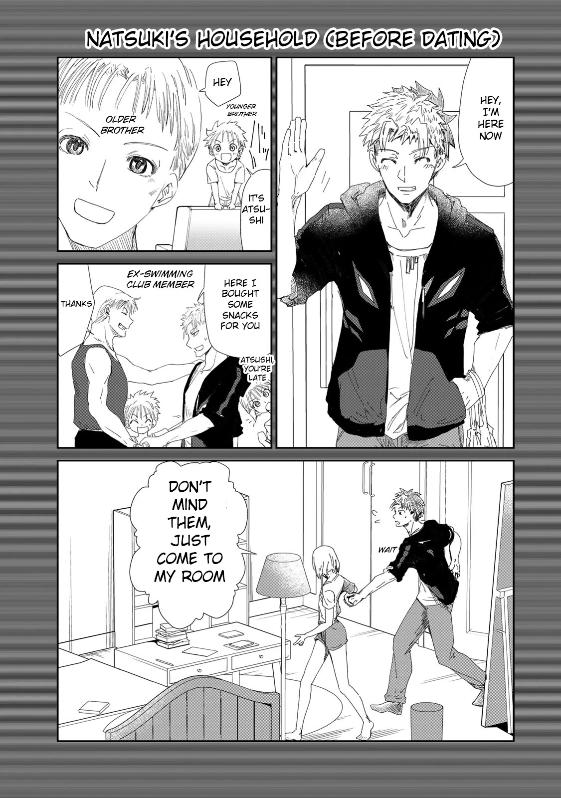 Hand Friend Chapter 8.5 page 1 - Chapter 8.5: Natsuki's Household