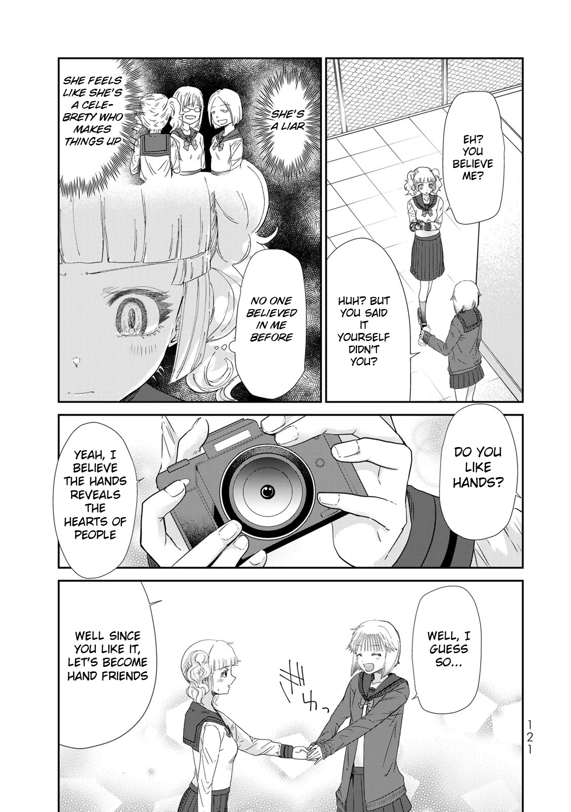 Hand Friend Chapter 9 page 14 - Chapter 9: Natsuki's Story