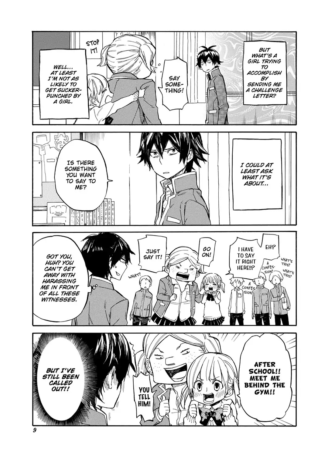 Handa-kun Chapter 1 page 11 - Chapter 1: Handa-kun & Girls' Friendship