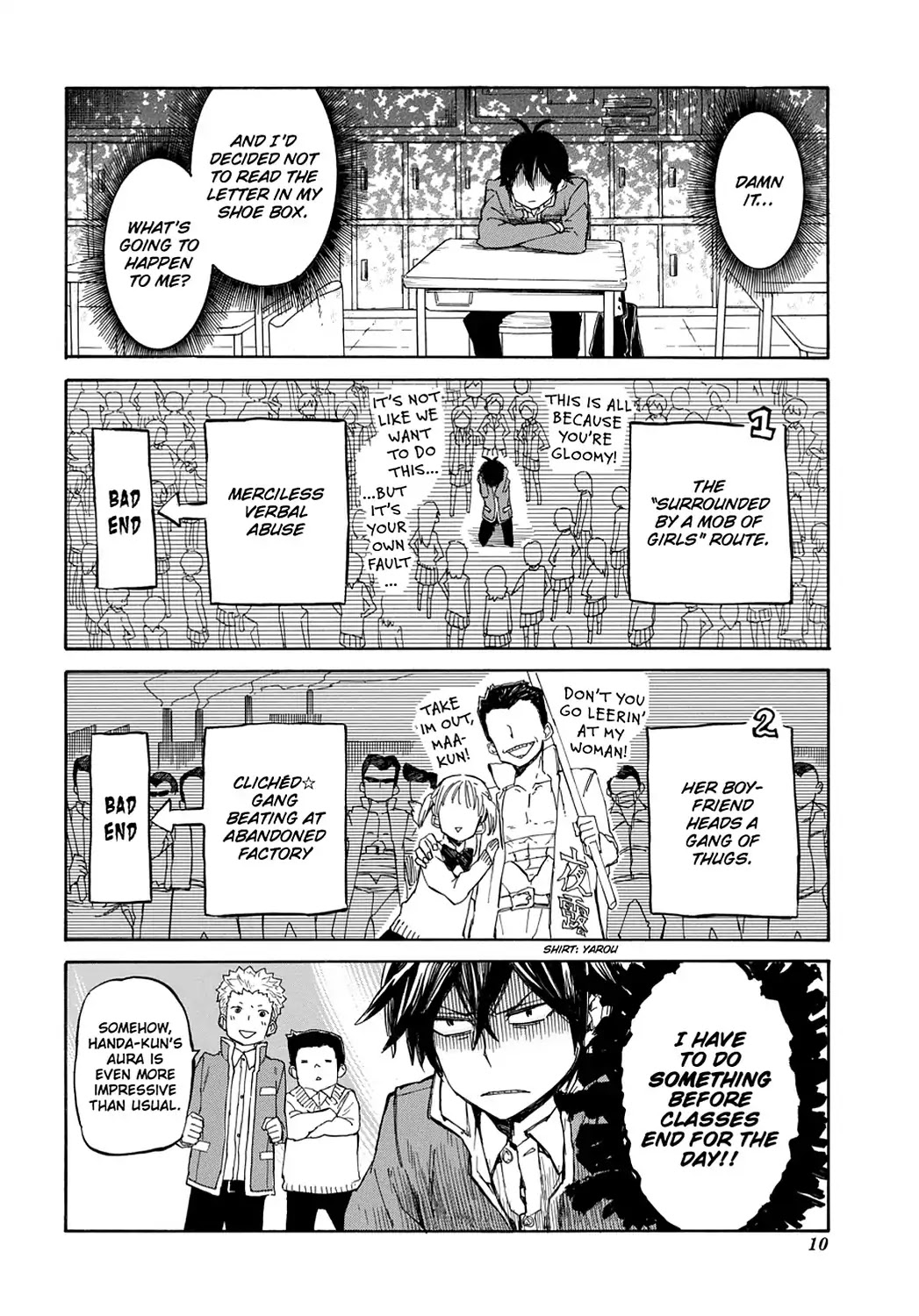 Handa-kun Chapter 1 page 12 - Chapter 1: Handa-kun & Girls' Friendship