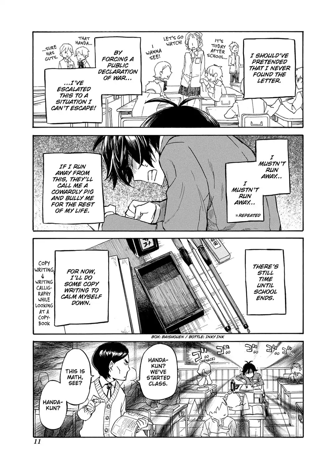 Handa-kun Chapter 1 page 13 - Chapter 1: Handa-kun & Girls' Friendship