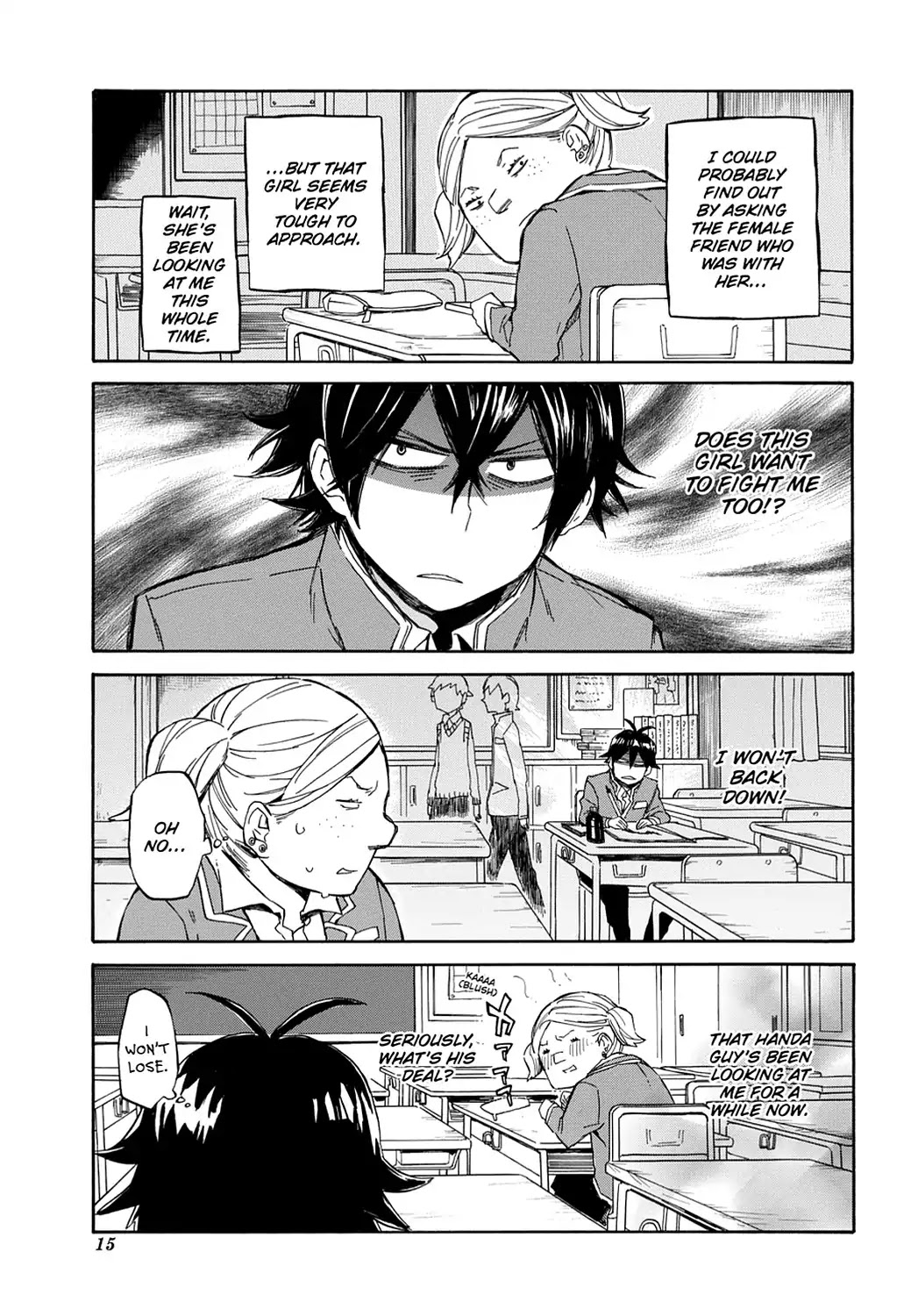 Handa-kun Chapter 1 page 17 - Chapter 1: Handa-kun & Girls' Friendship