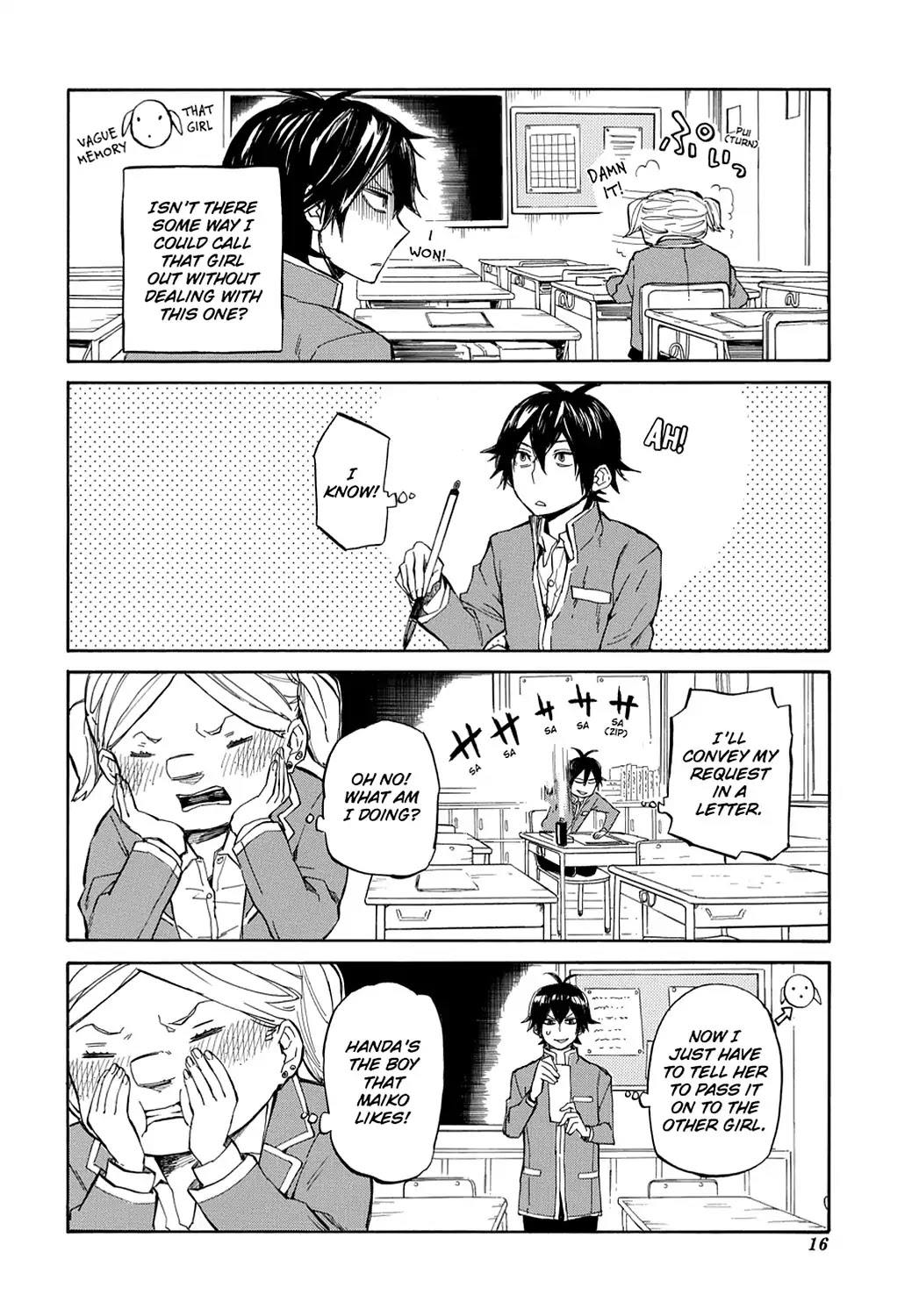 Handa-kun Chapter 1 page 18 - Chapter 1: Handa-kun & Girls' Friendship
