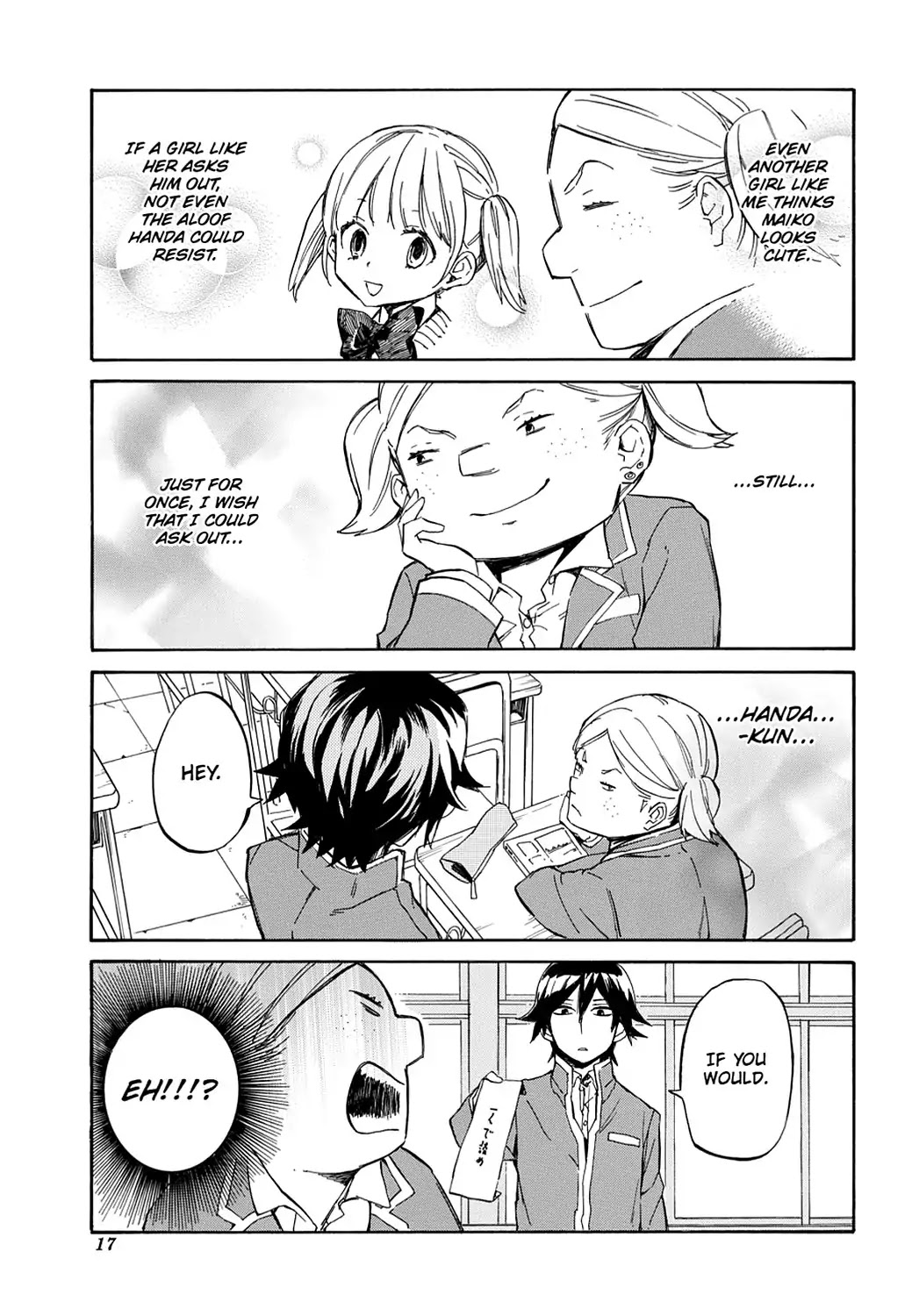 Handa-kun Chapter 1 page 19 - Chapter 1: Handa-kun & Girls' Friendship
