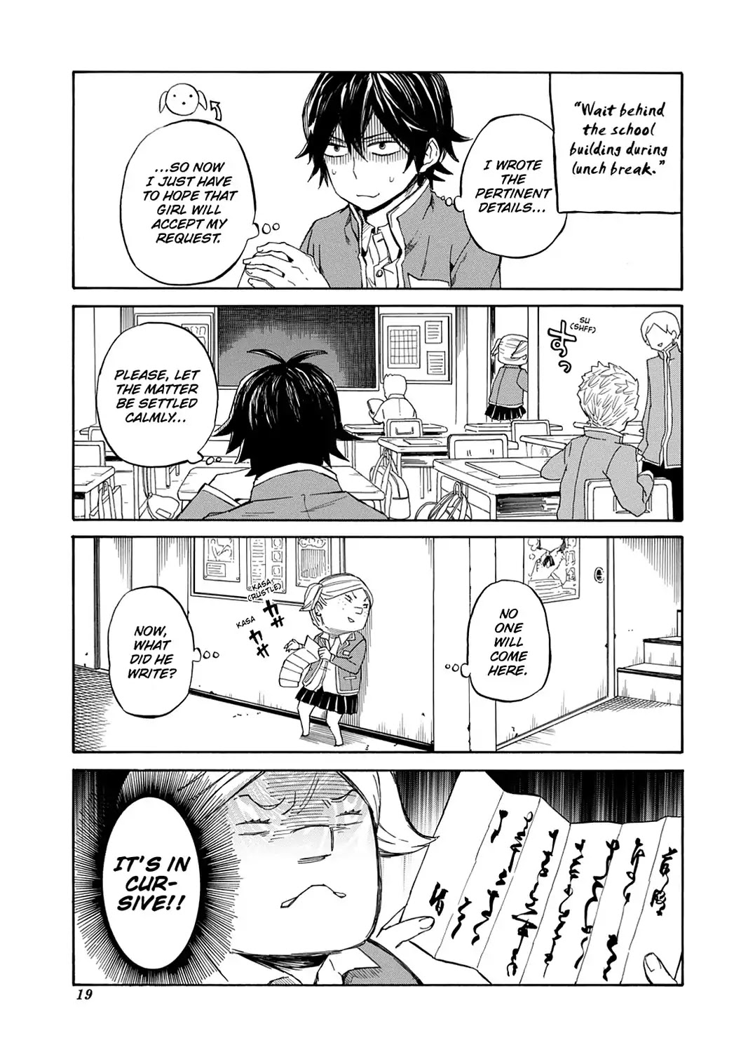 Handa-kun Chapter 1 page 21 - Chapter 1: Handa-kun & Girls' Friendship