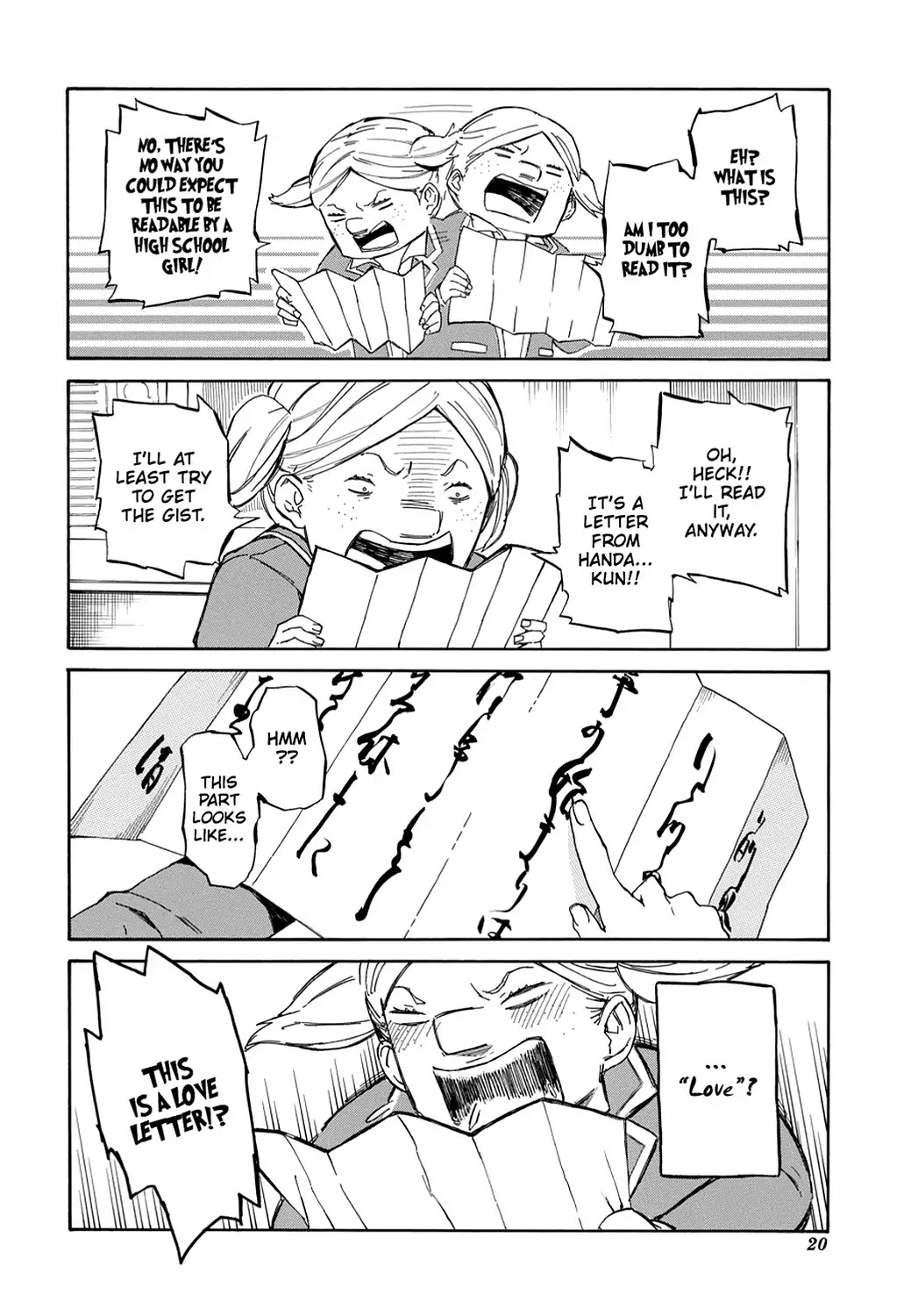 Handa-kun Chapter 1 page 22 - Chapter 1: Handa-kun & Girls' Friendship