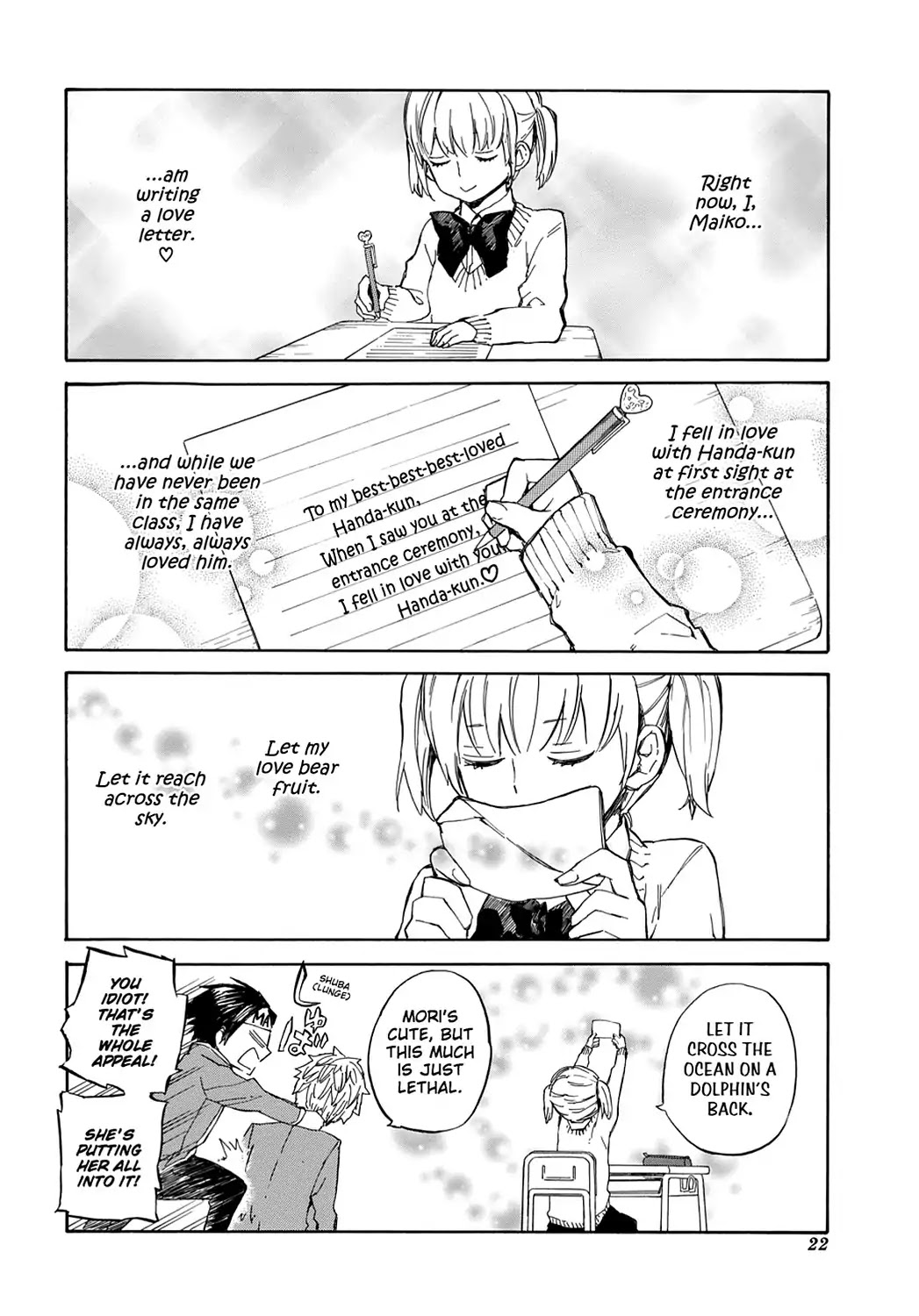 Handa-kun Chapter 1 page 24 - Chapter 1: Handa-kun & Girls' Friendship