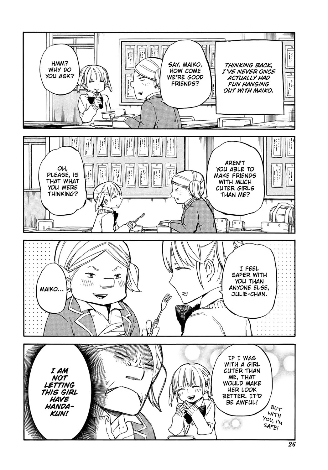 Handa-kun Chapter 1 page 28 - Chapter 1: Handa-kun & Girls' Friendship