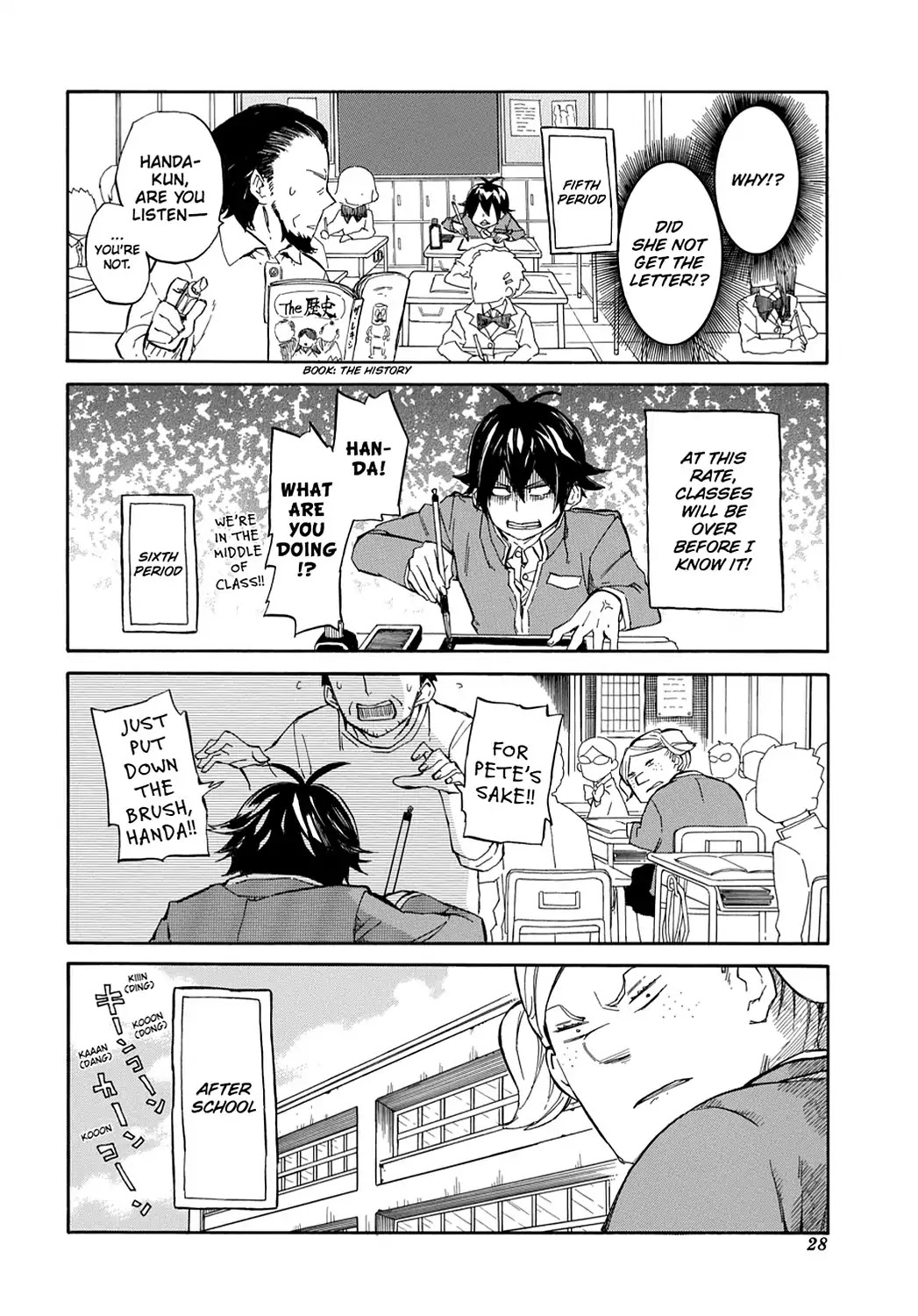 Handa-kun Chapter 1 page 30 - Chapter 1: Handa-kun & Girls' Friendship