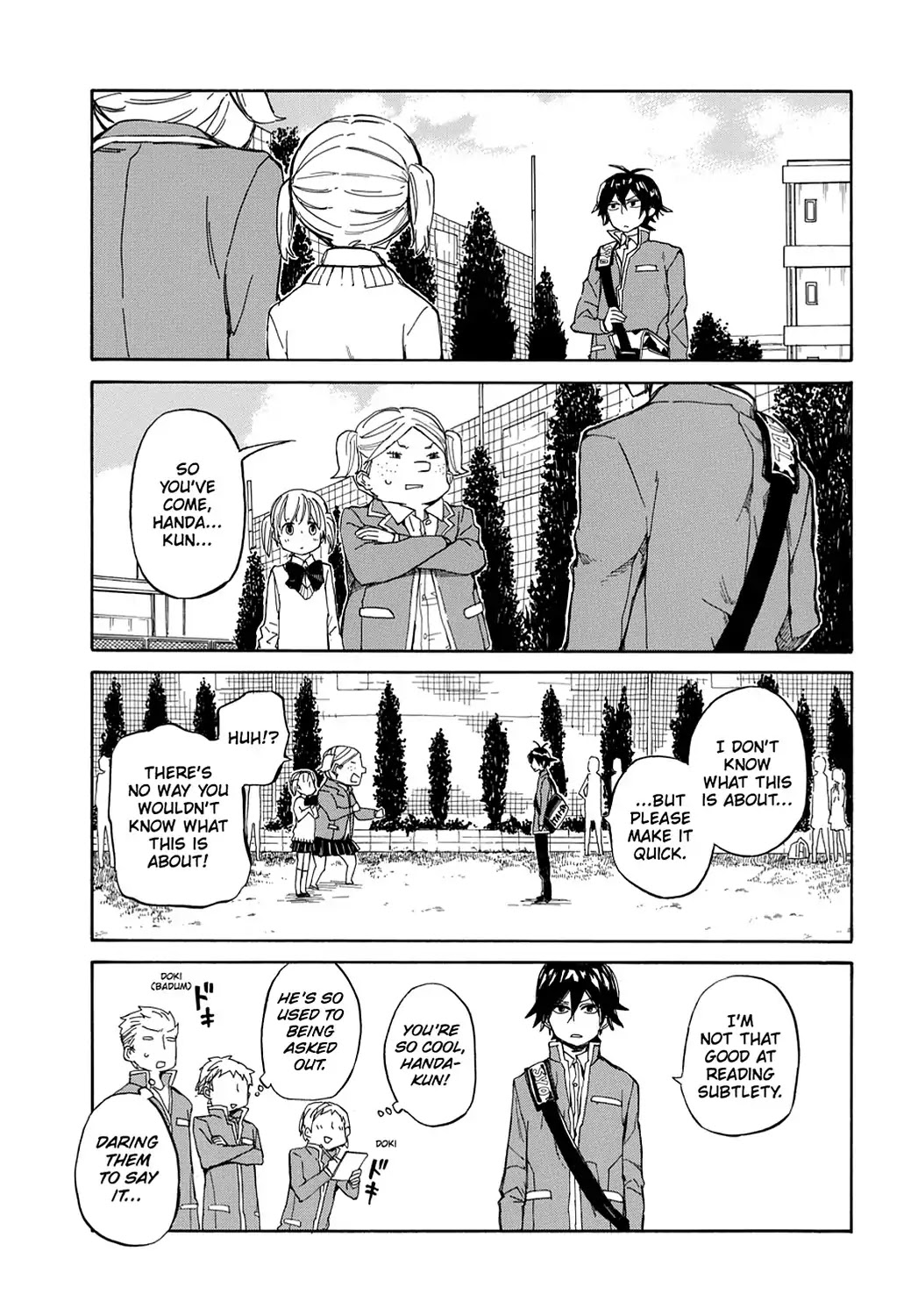 Handa-kun Chapter 1 page 33 - Chapter 1: Handa-kun & Girls' Friendship