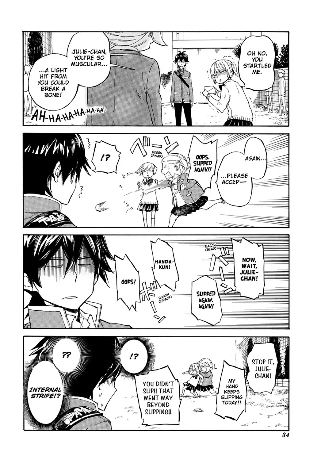Handa-kun Chapter 1 page 36 - Chapter 1: Handa-kun & Girls' Friendship