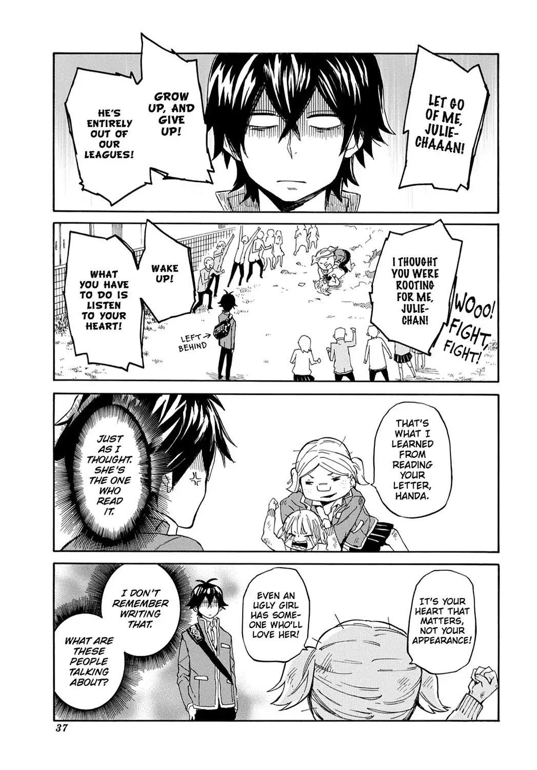 Handa-kun Chapter 1 page 39 - Chapter 1: Handa-kun & Girls' Friendship