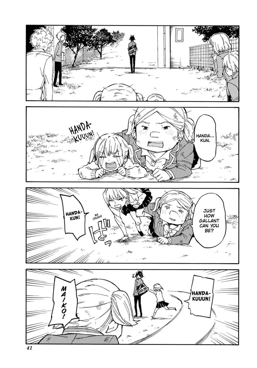 Handa-kun Chapter 1 page 43 - Chapter 1: Handa-kun & Girls' Friendship