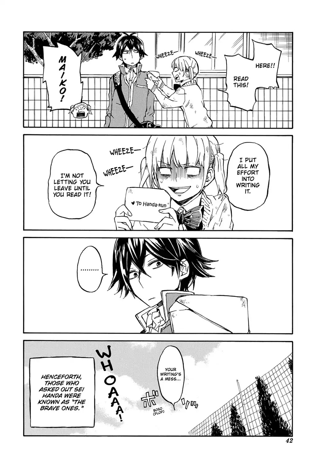 Handa-kun Chapter 1 page 44 - Chapter 1: Handa-kun & Girls' Friendship