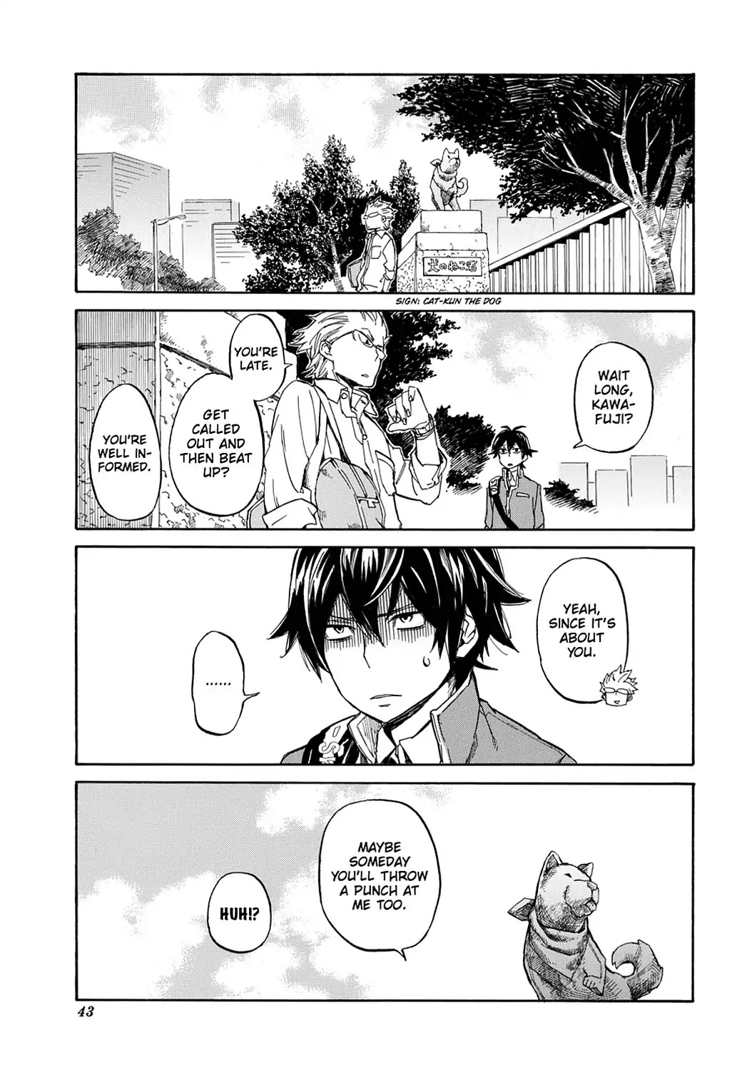 Handa-kun Chapter 1 page 45 - Chapter 1: Handa-kun & Girls' Friendship