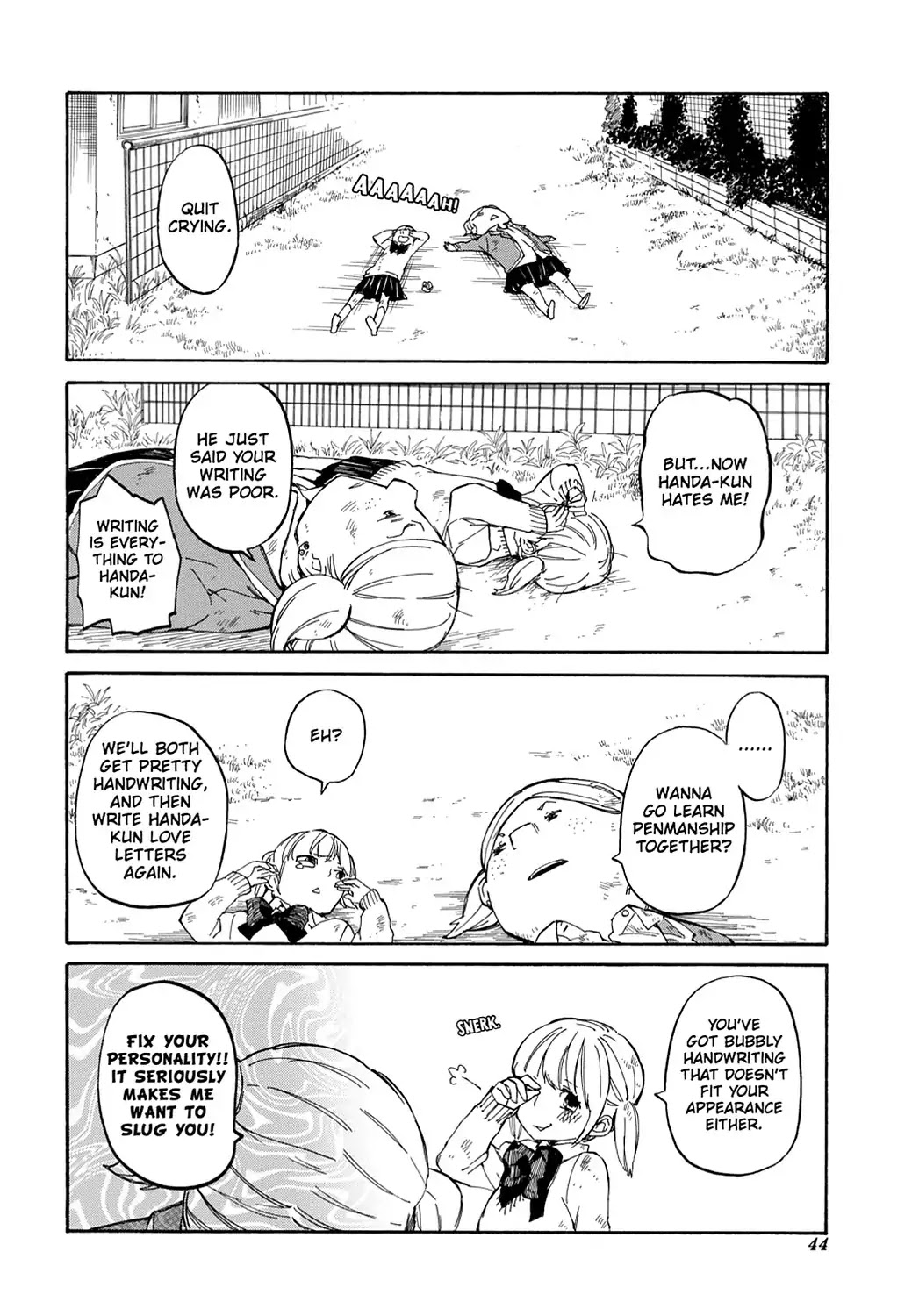 Handa-kun Chapter 1 page 46 - Chapter 1: Handa-kun & Girls' Friendship