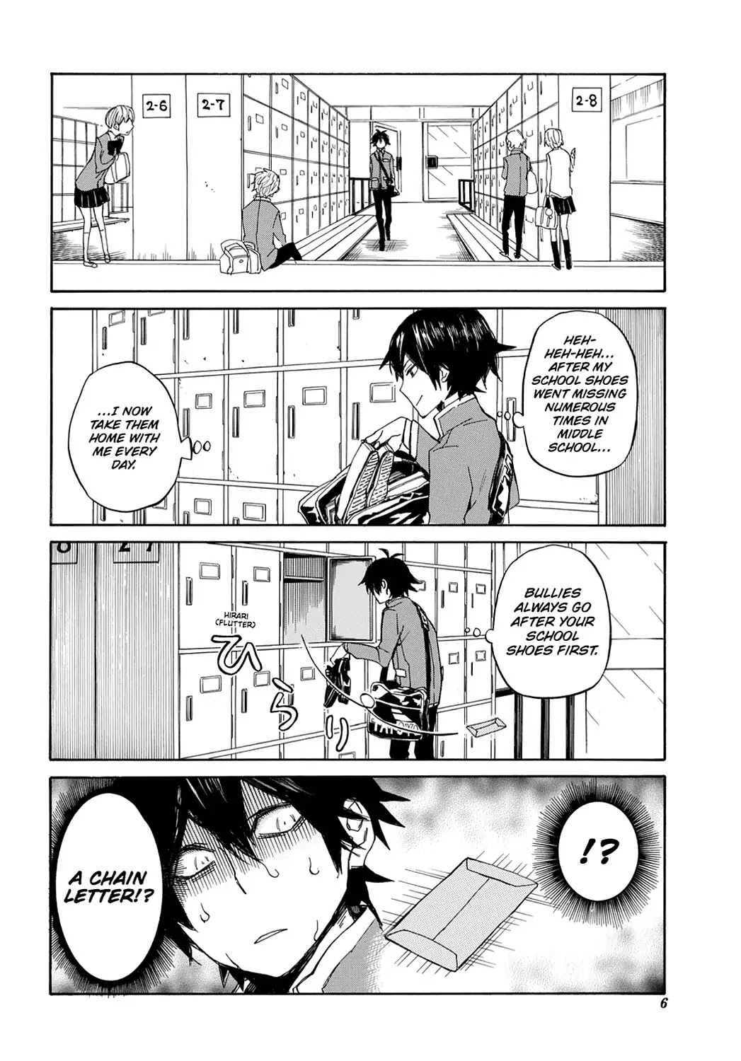 Handa-kun Chapter 1 page 8 - Chapter 1: Handa-kun & Girls' Friendship
