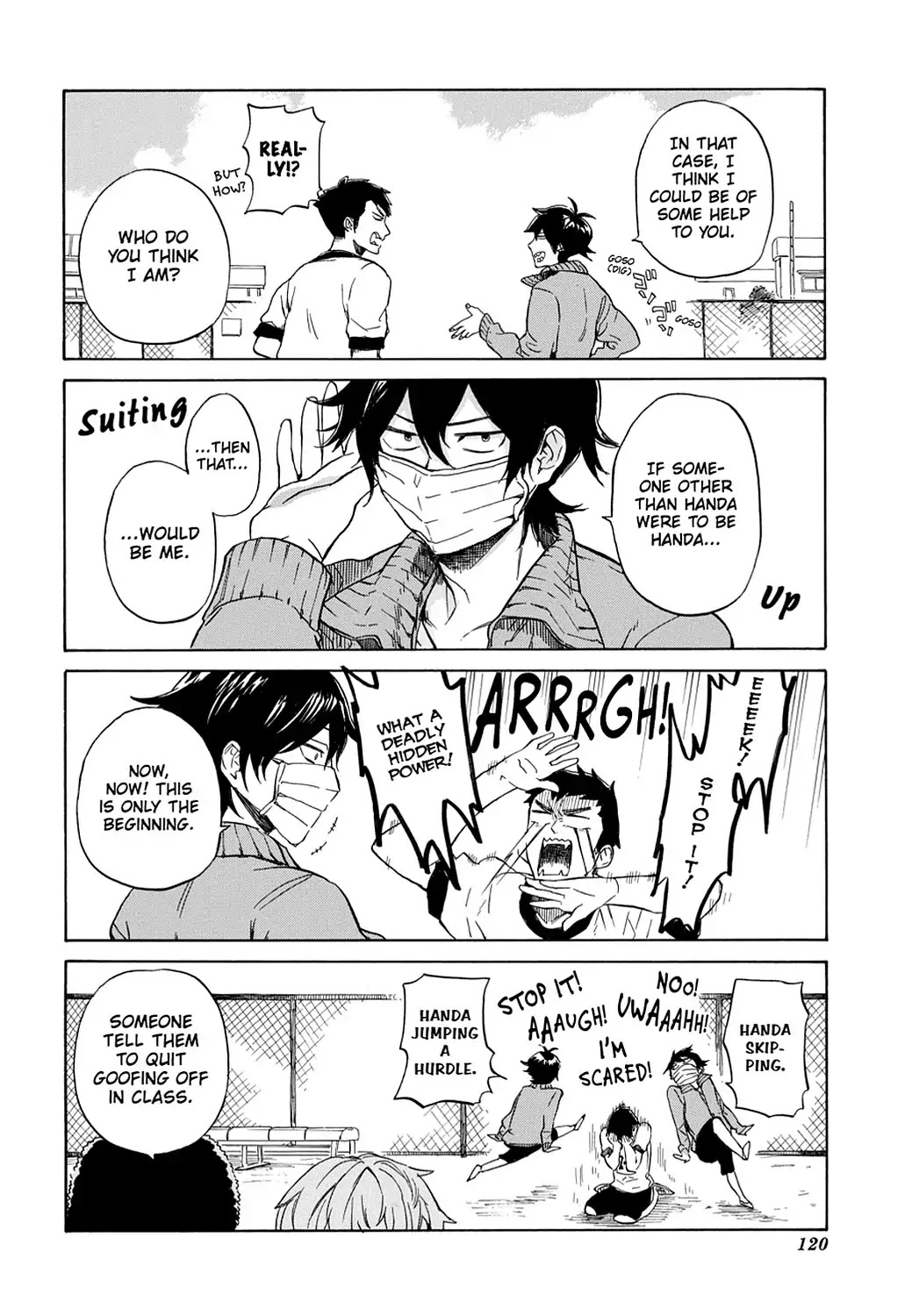 Handa-kun Chapter 10 page 10 - Chapter 10: Handa-kun & Dash Higashino