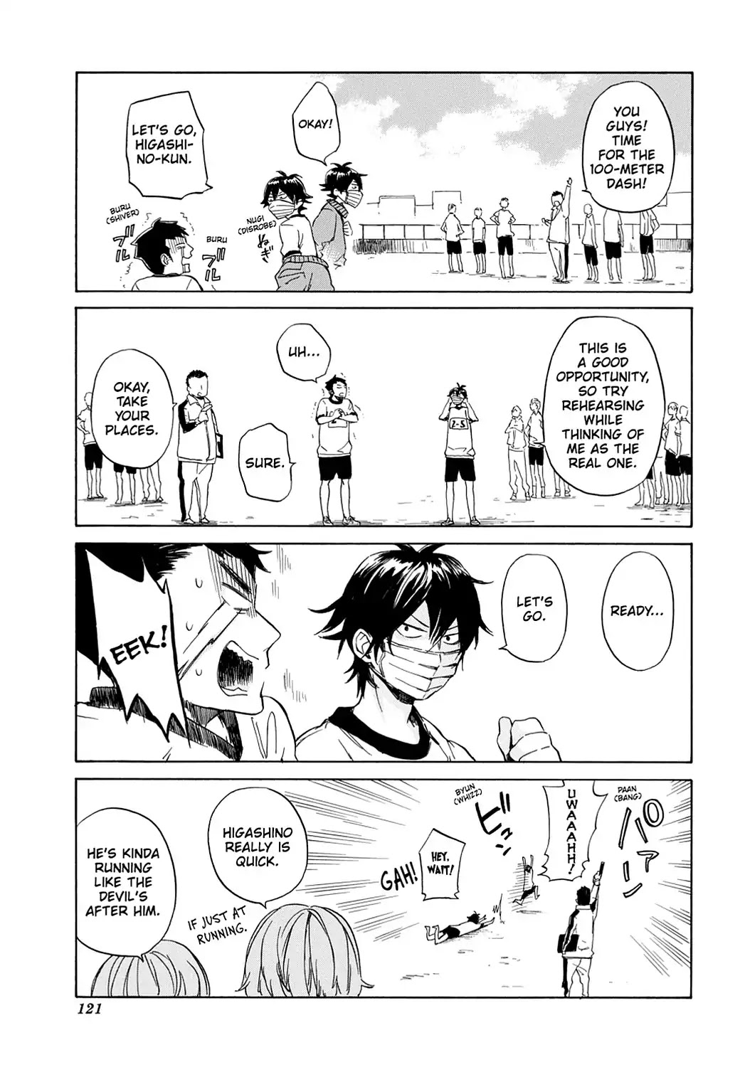 Handa-kun Chapter 10 page 11 - Chapter 10: Handa-kun & Dash Higashino