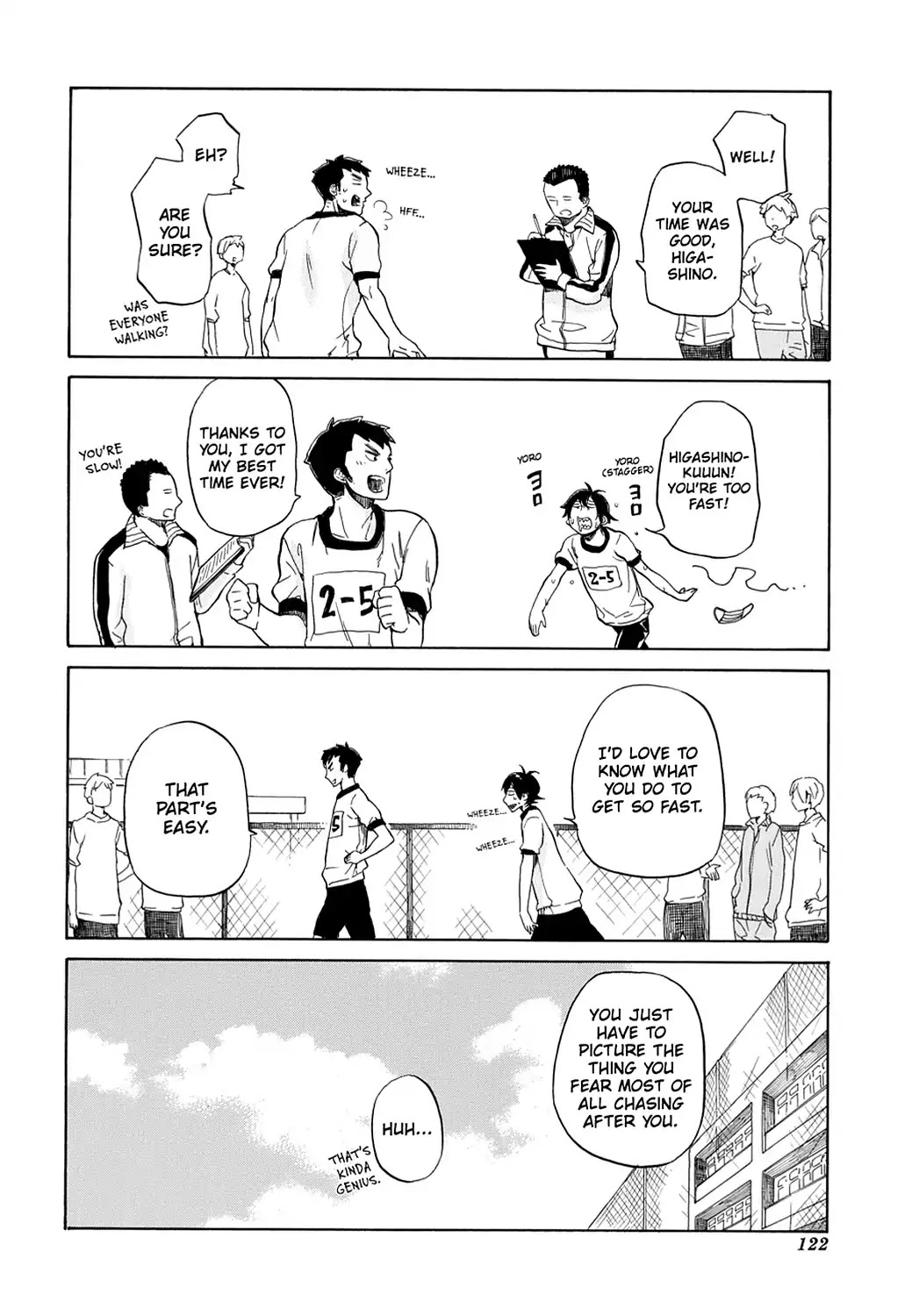 Handa-kun Chapter 10 page 12 - Chapter 10: Handa-kun & Dash Higashino