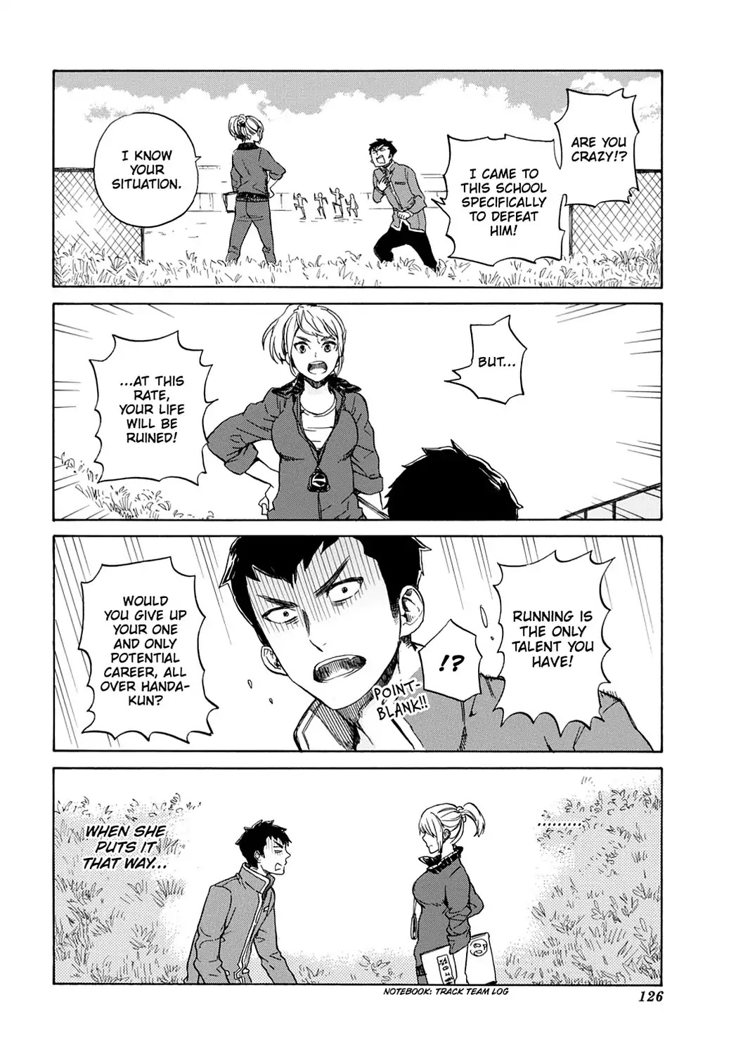Handa-kun Chapter 10 page 16 - Chapter 10: Handa-kun & Dash Higashino