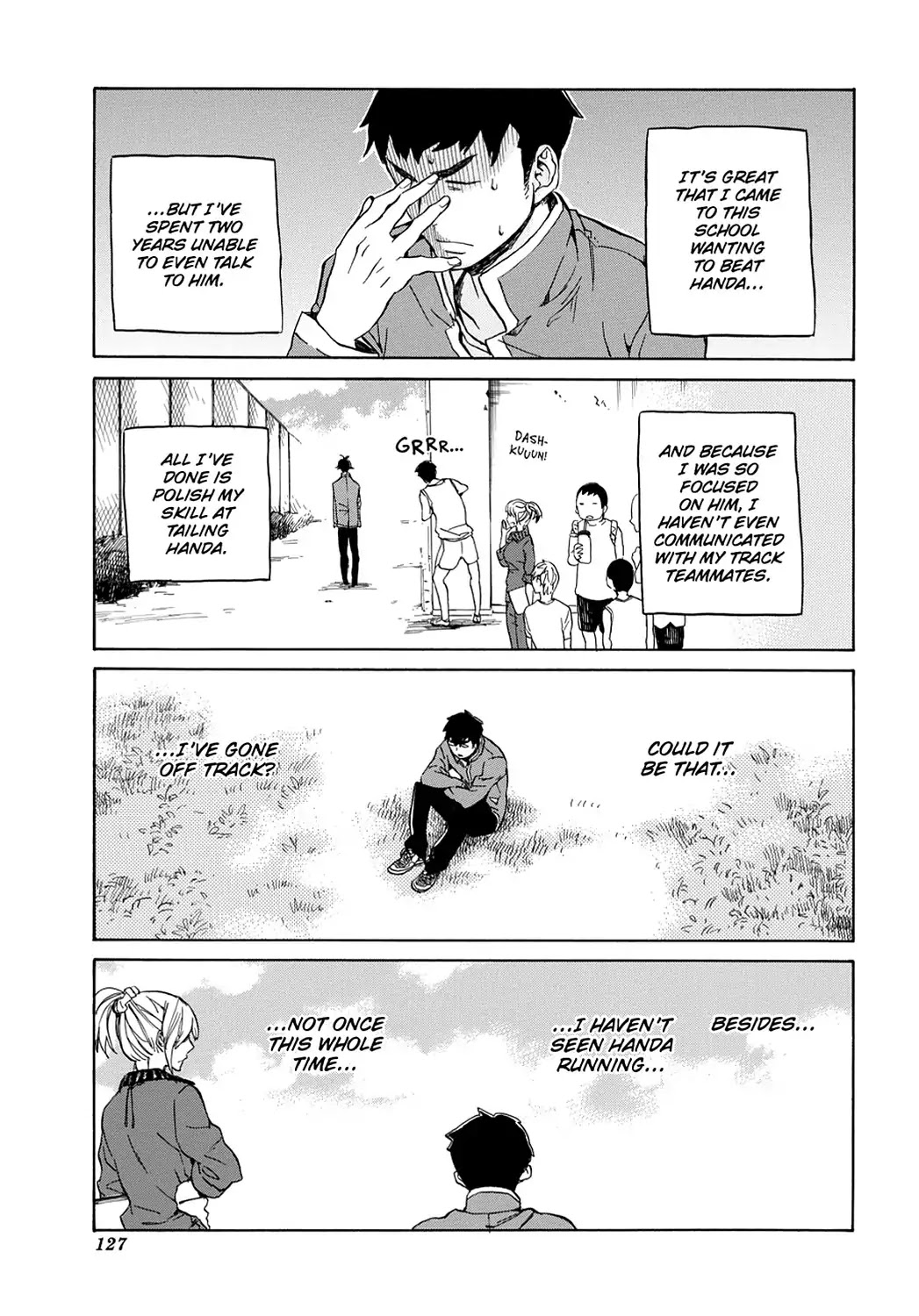 Handa-kun Chapter 10 page 17 - Chapter 10: Handa-kun & Dash Higashino