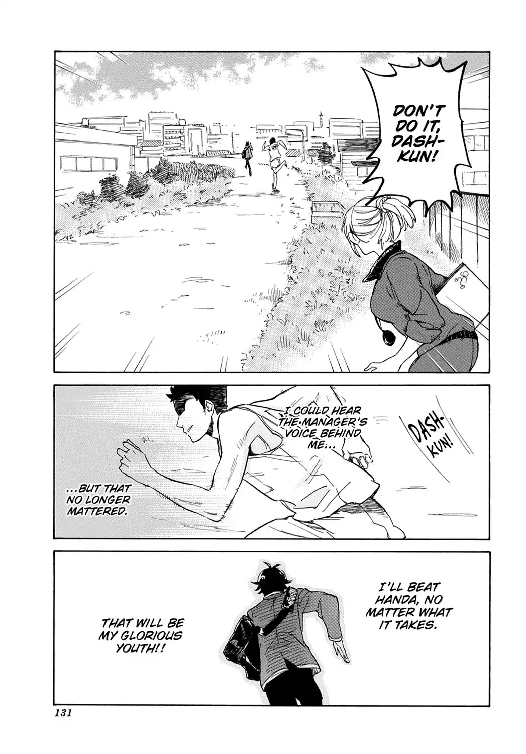 Handa-kun Chapter 10 page 21 - Chapter 10: Handa-kun & Dash Higashino