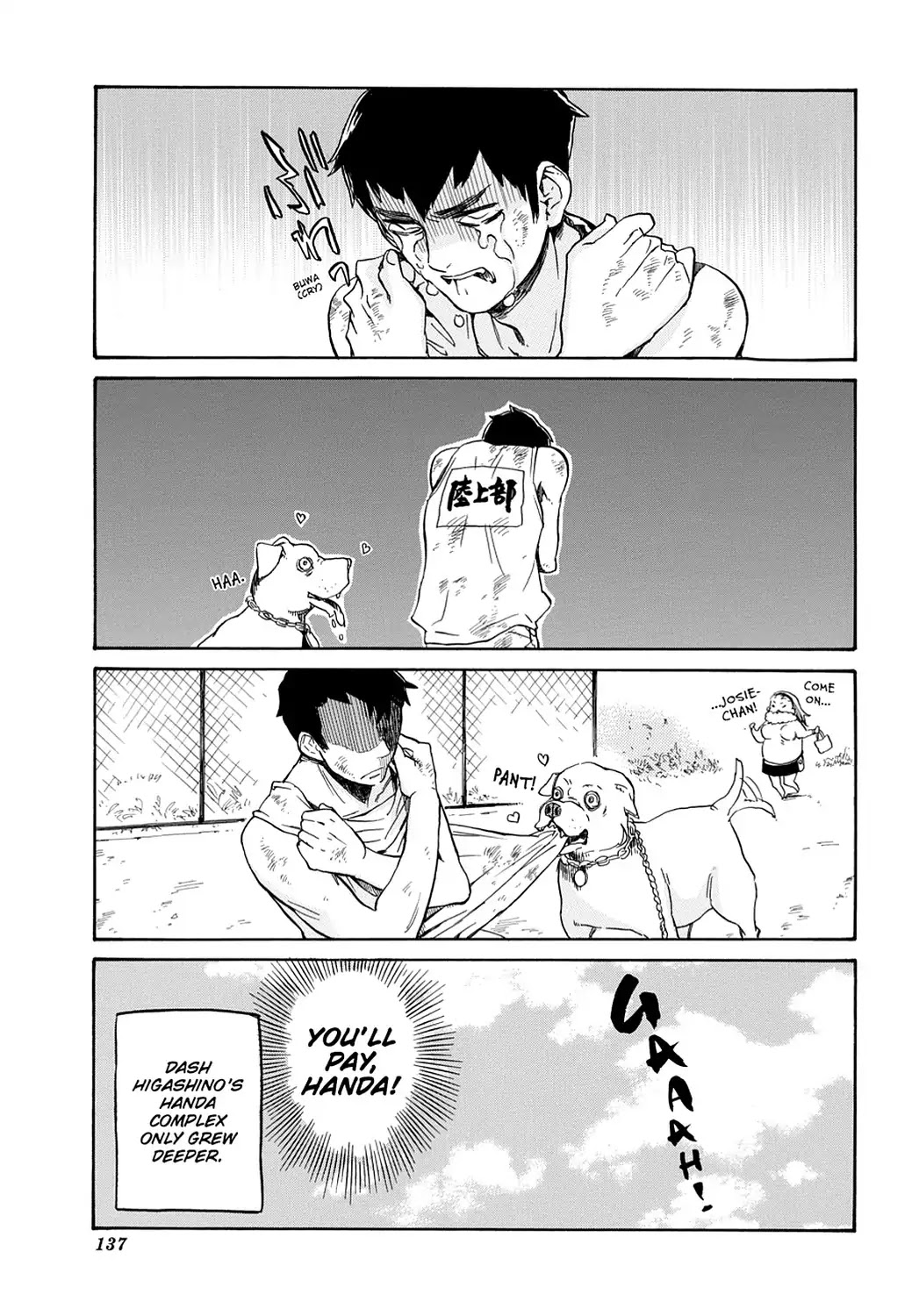 Handa-kun Chapter 10 page 27 - Chapter 10: Handa-kun & Dash Higashino