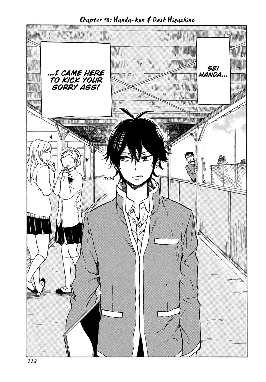 Handa-kun Chapter 10 page 3 - Chapter 10: Handa-kun & Dash Higashino