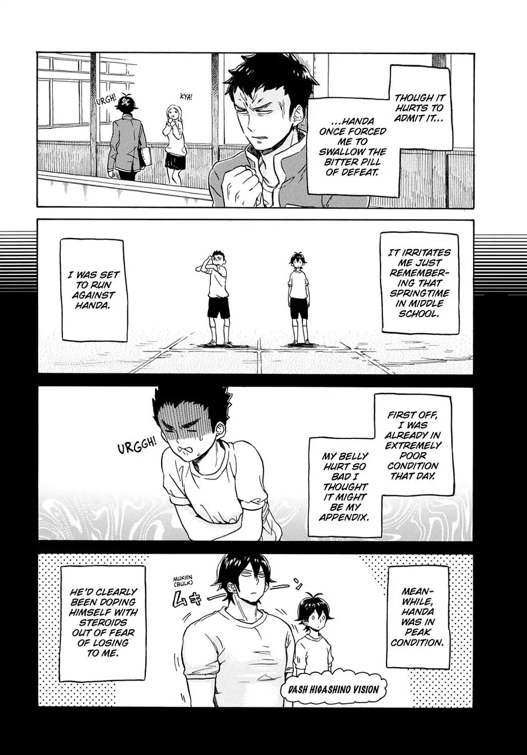 Handa-kun Chapter 10 page 4 - Chapter 10: Handa-kun & Dash Higashino