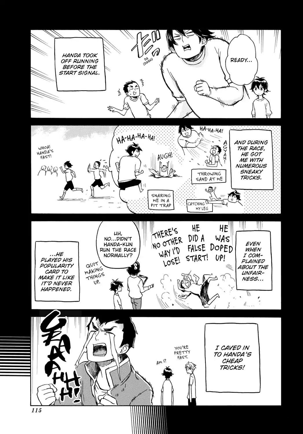 Handa-kun Chapter 10 page 5 - Chapter 10: Handa-kun & Dash Higashino
